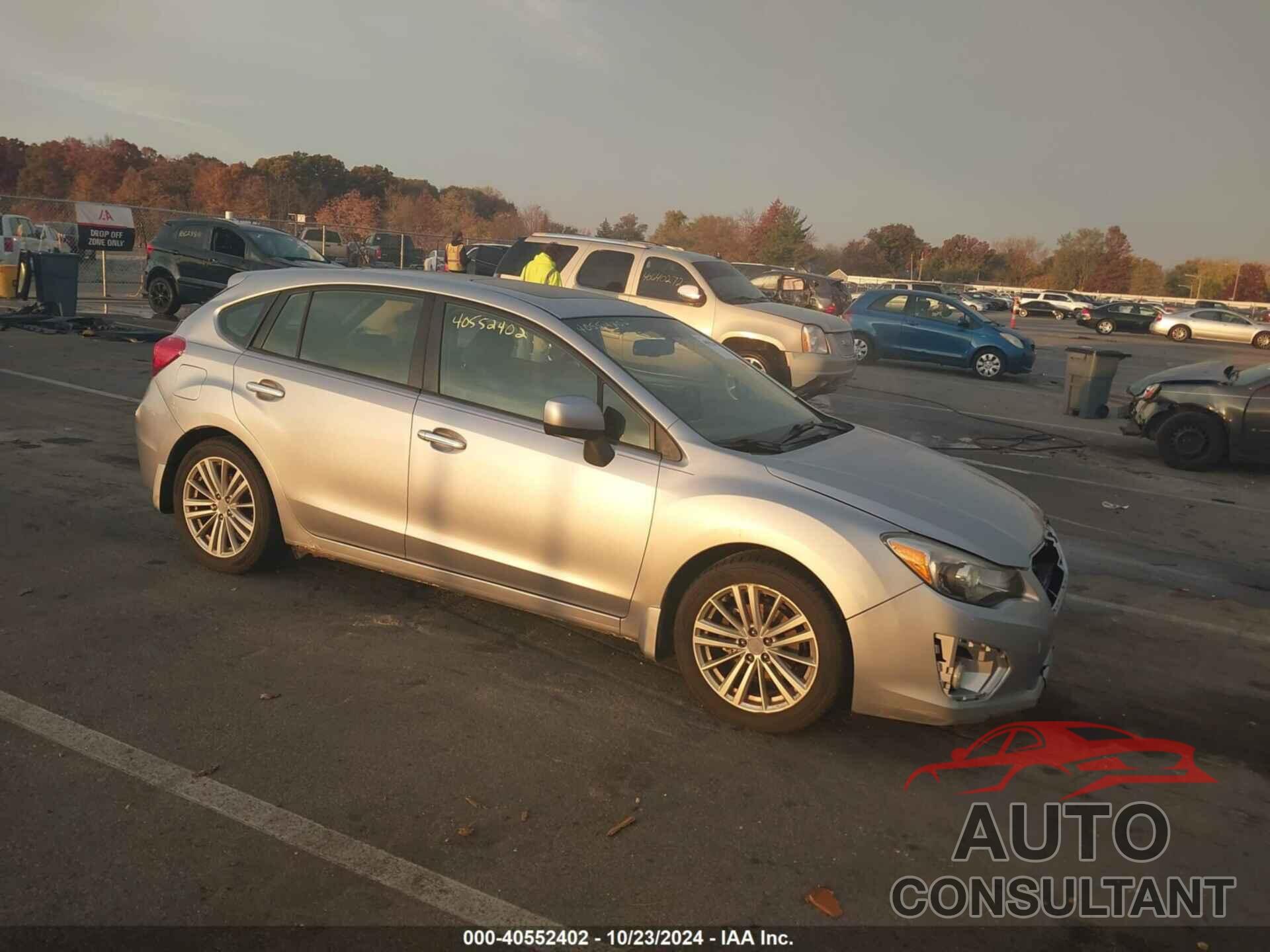 SUBARU IMPREZA 2013 - JF1GPAH61D2868288