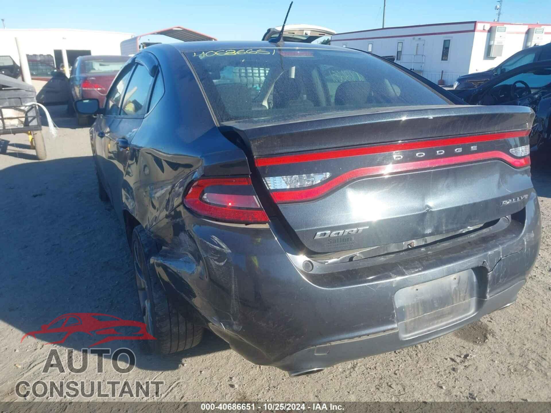 DODGE DART 2013 - 1C3CDFBA0DD332369