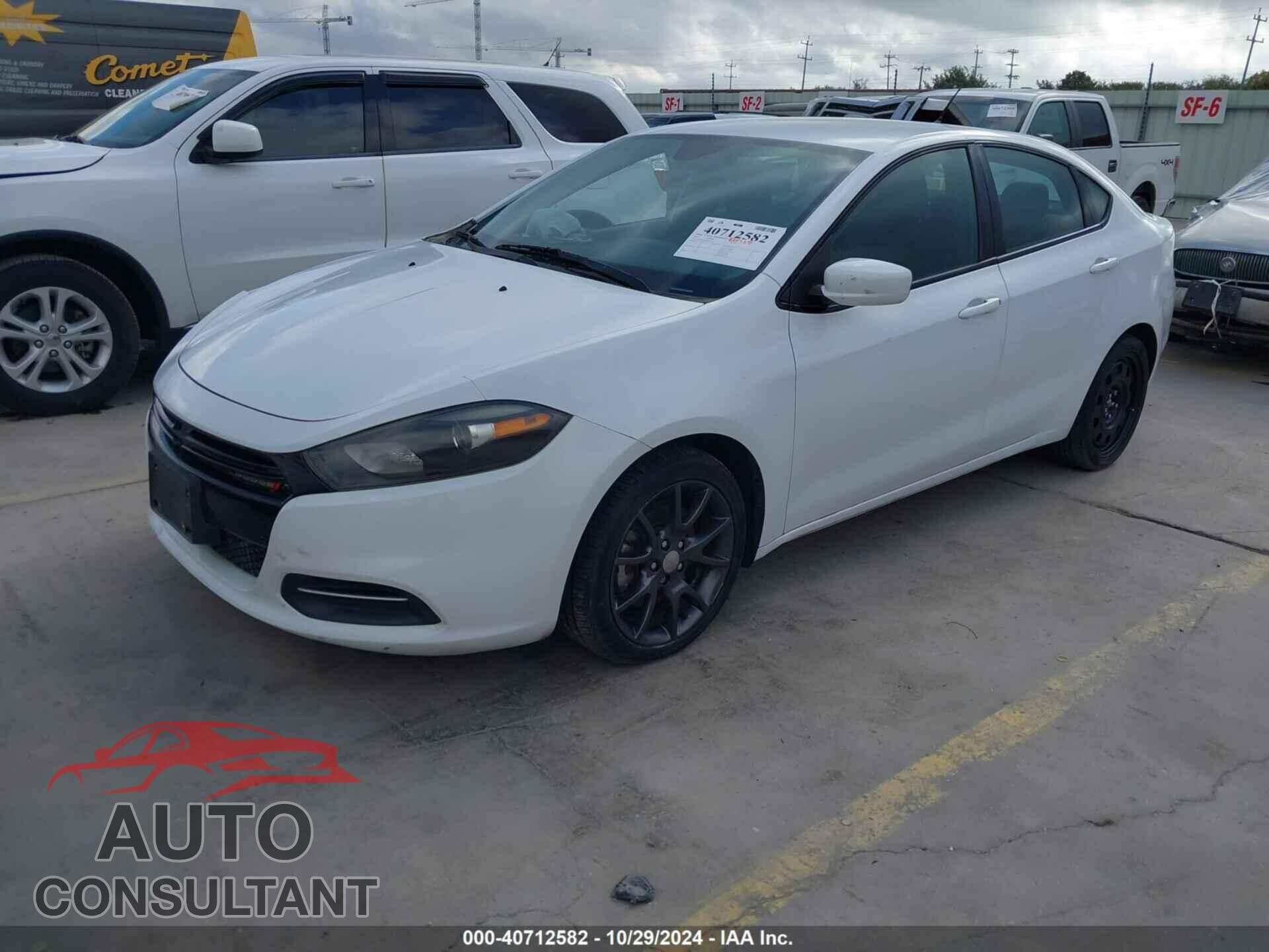 DODGE DART 2015 - 1C3CDFAA0FD378322