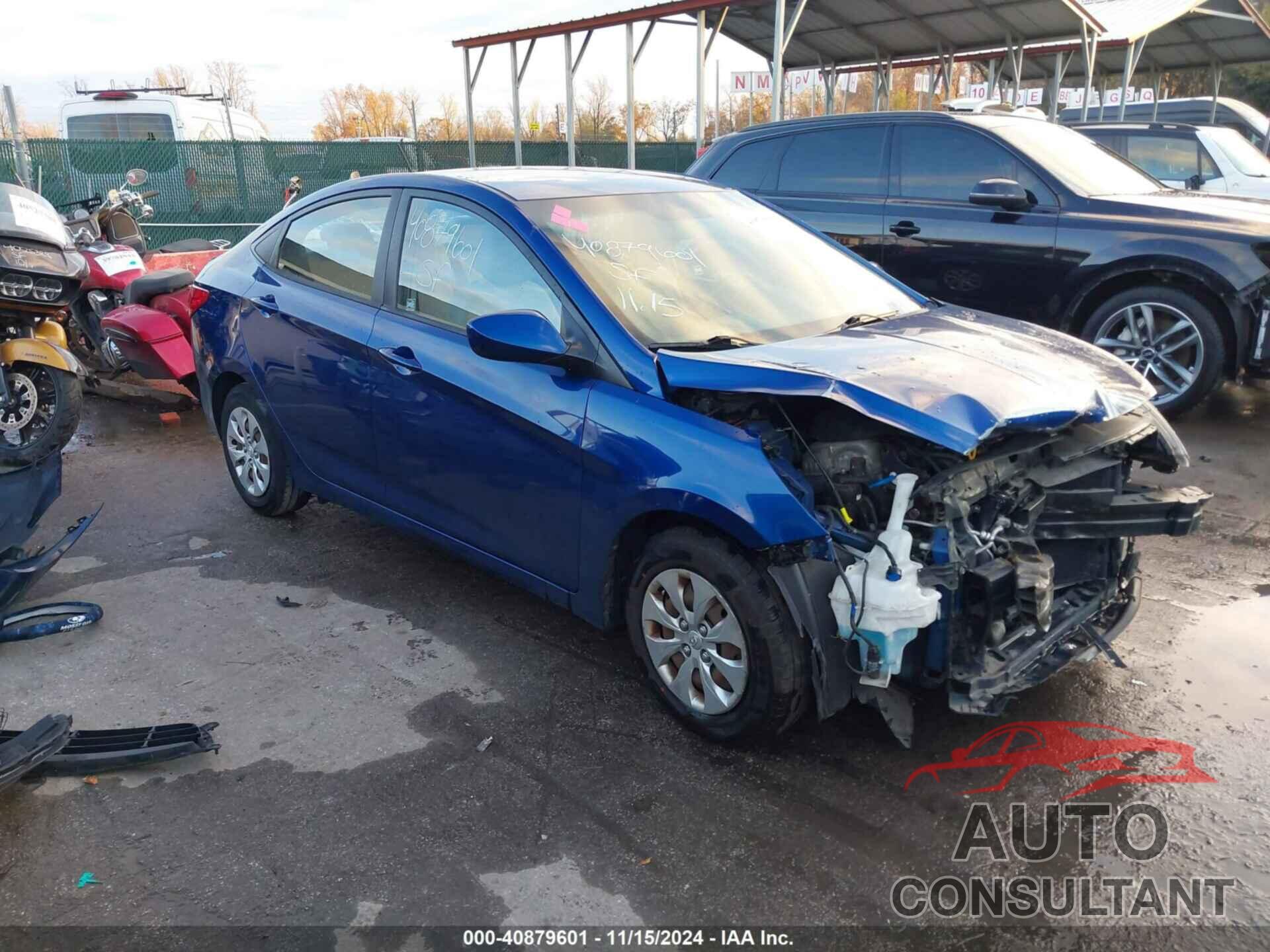 HYUNDAI ACCENT 2015 - KMHCT4AE9FU903153