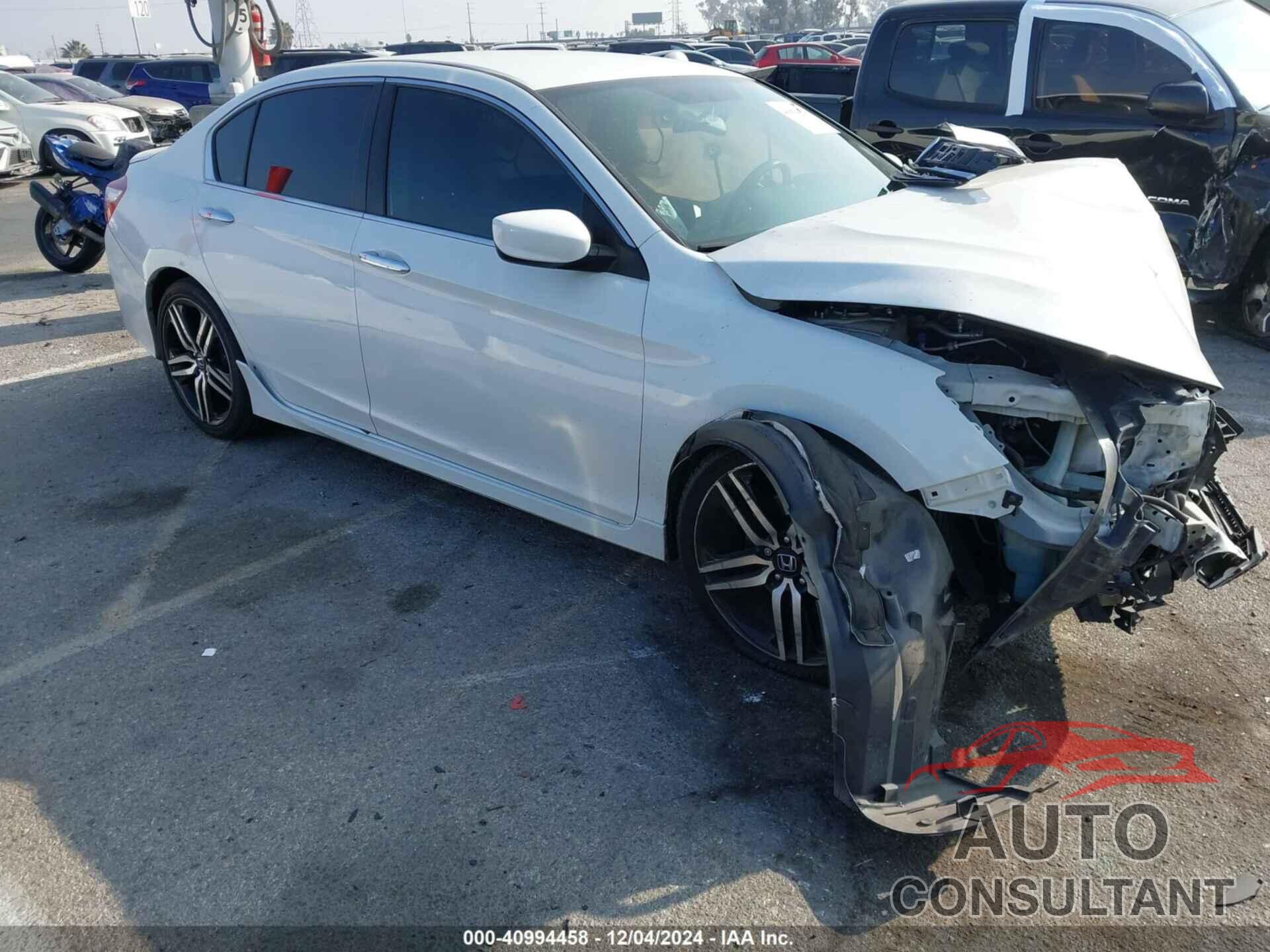 HONDA ACCORD 2016 - 1HGCR2F56GA104466