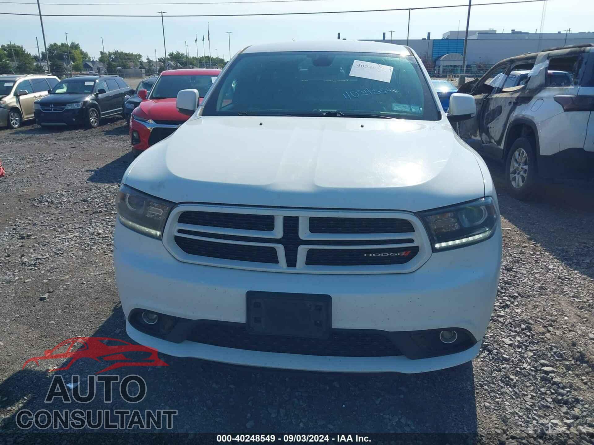 DODGE DURANGO 2017 - 1C4RDJDG0HC878840