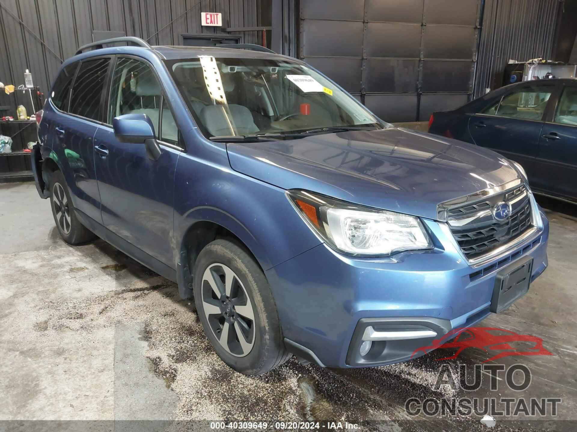 SUBARU FORESTER 2018 - JF2SJAGC8JH511343