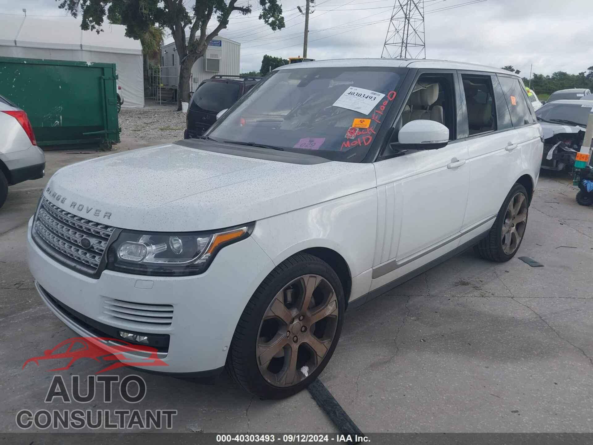 LAND ROVER RANGE ROVER 2017 - SALGS2FEXHA352850