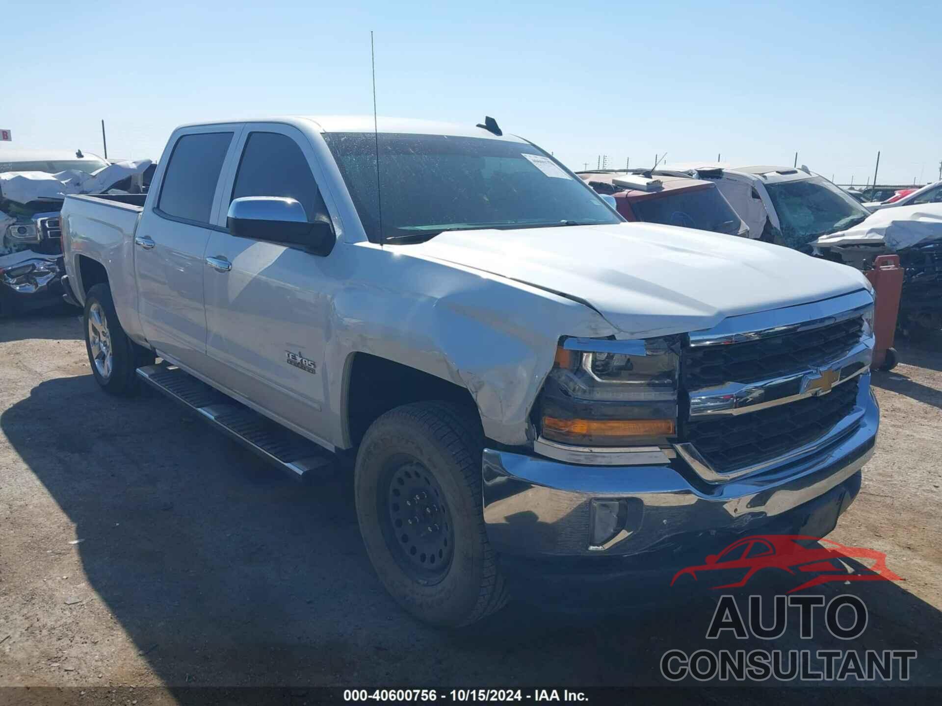 CHEVROLET SILVERADO 1500 2017 - 3GCPCREC9HG135448