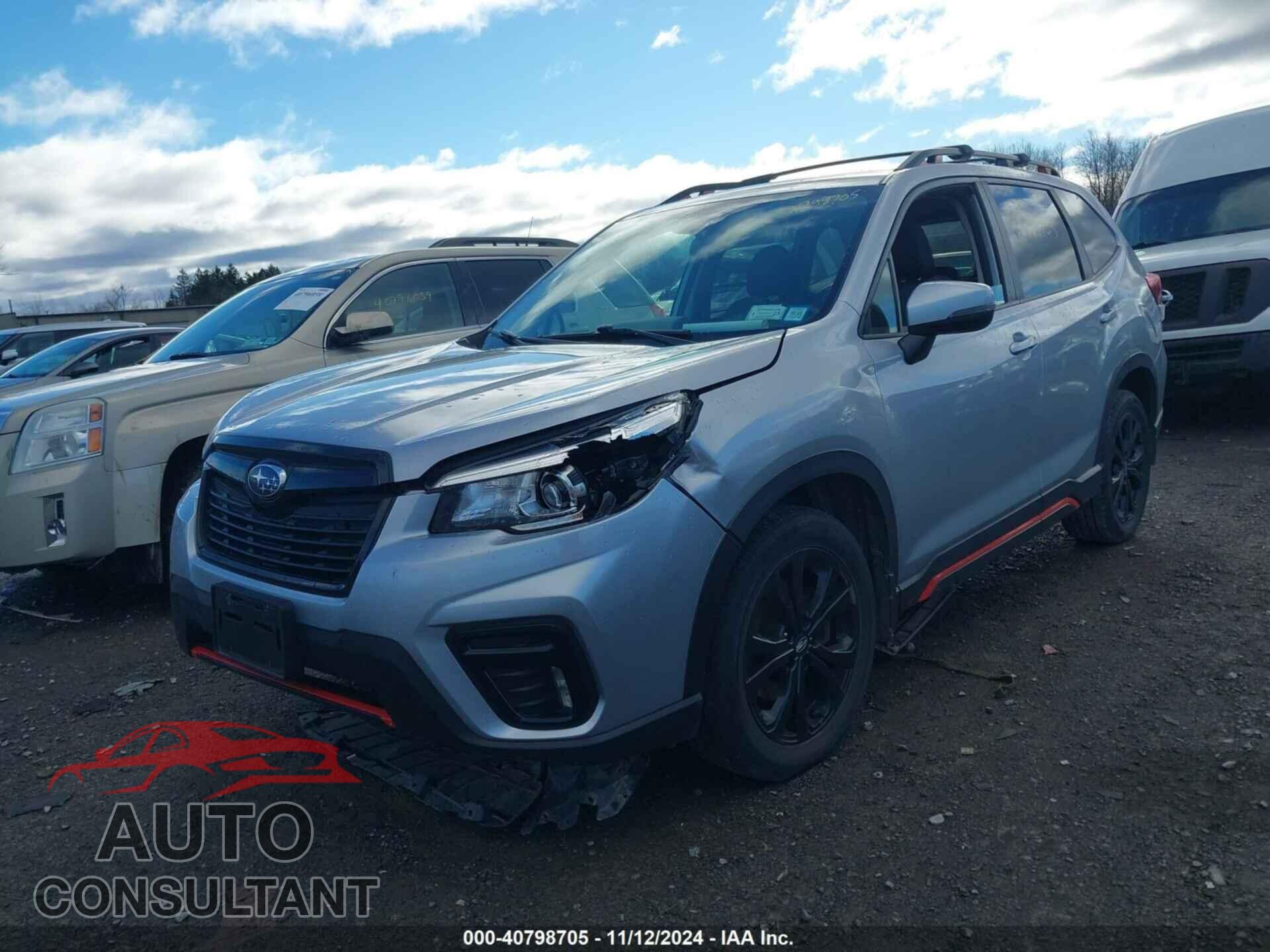 SUBARU FORESTER 2019 - JF2SKAJC8KH593498