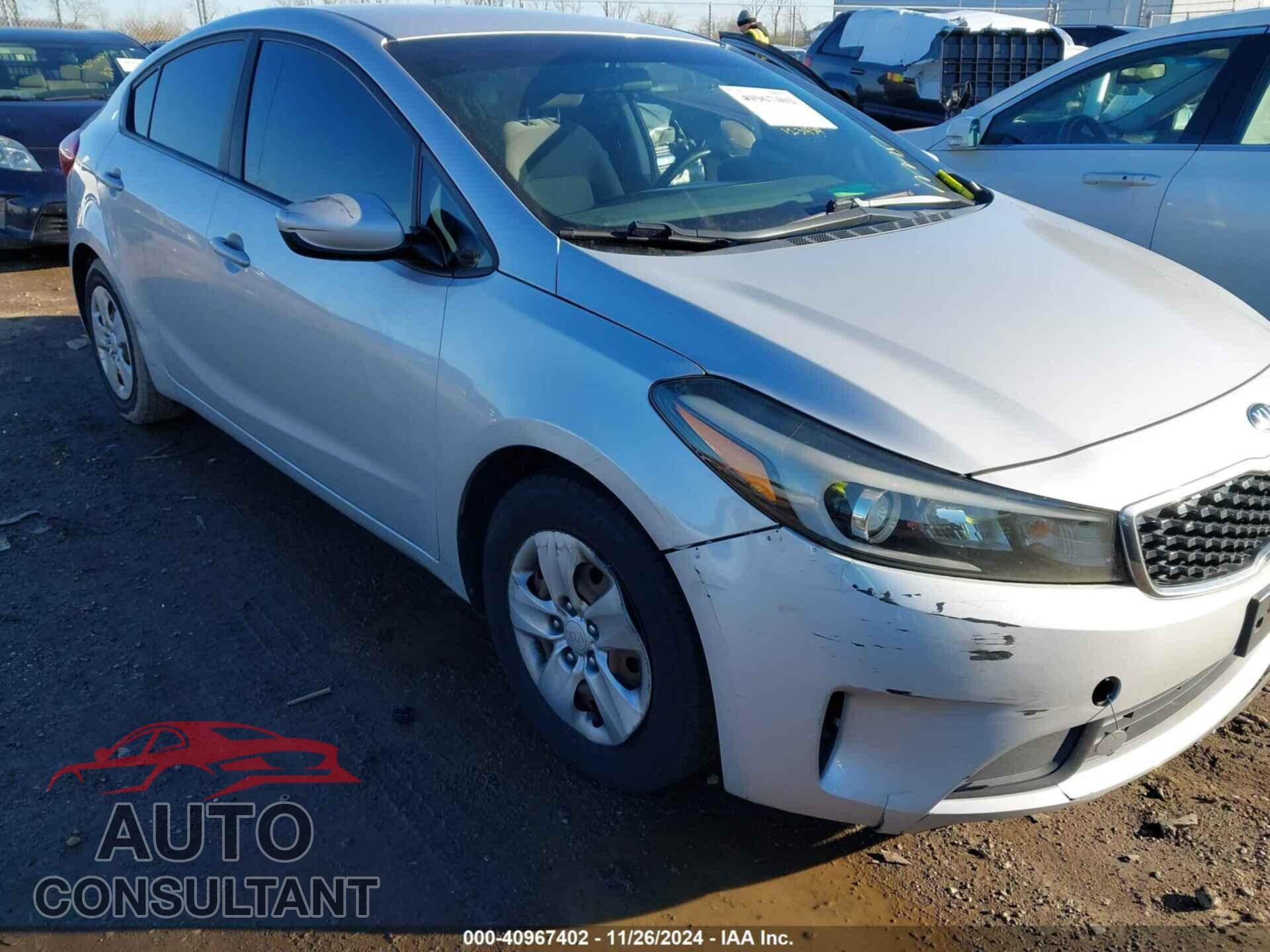KIA FORTE 2017 - 3KPFK4A74HE087203