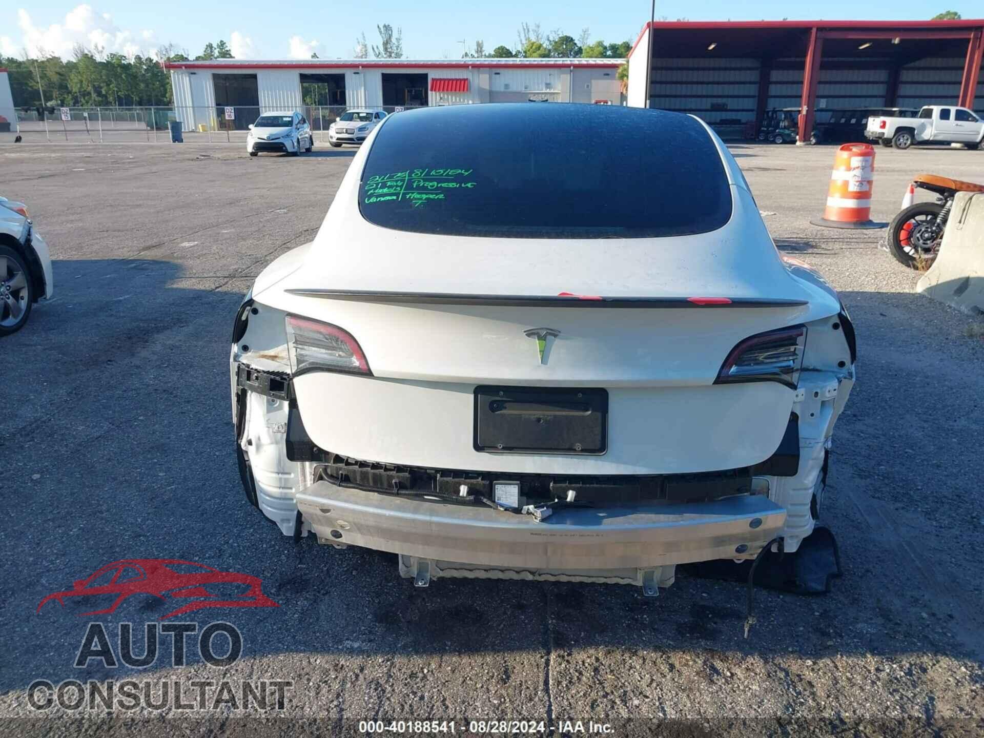 TESLA MODEL 3 2021 - 5YJ3E1EA2MF082438