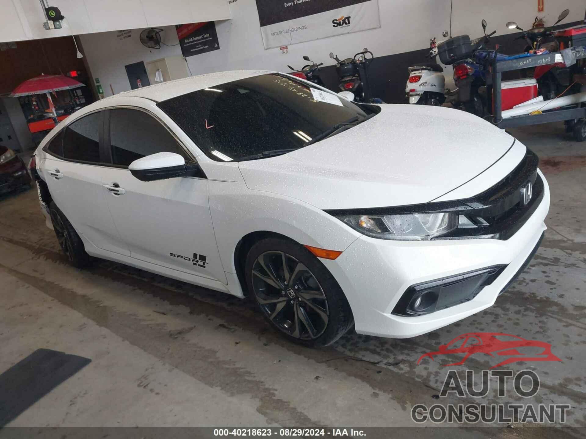HONDA CIVIC 2019 - 2HGFC2F86KH583023