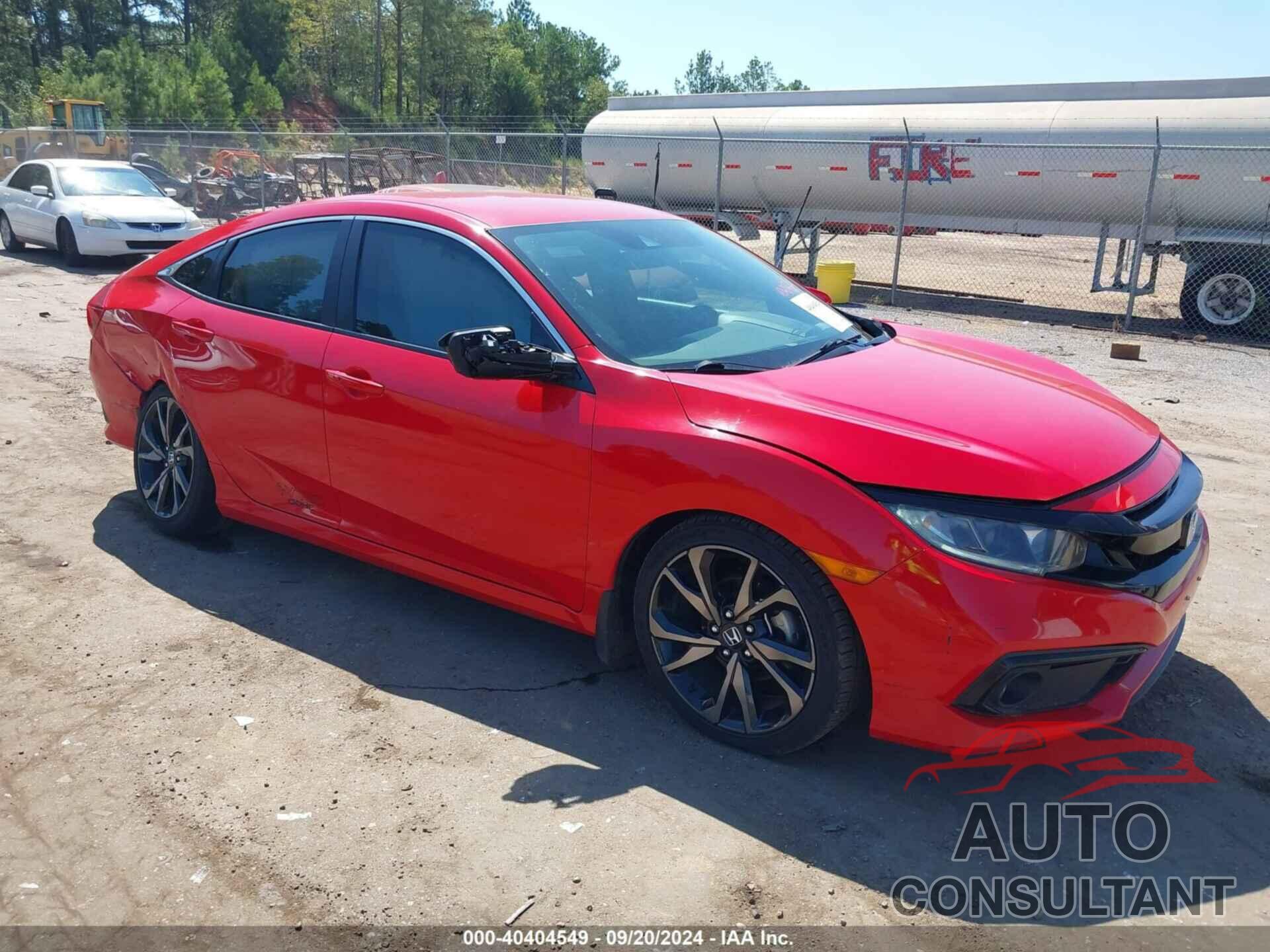 HONDA CIVIC 2019 - 2HGFC2F86KH537160