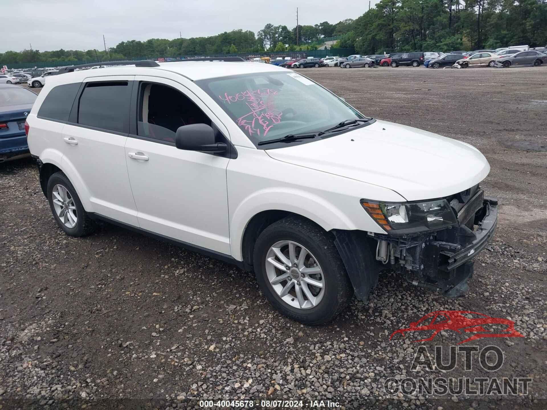 DODGE JOURNEY 2019 - 3C4PDCAB9KT865866