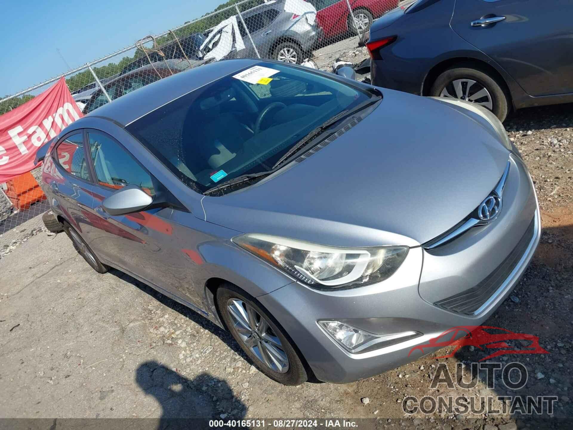 HYUNDAI ELANTRA 2016 - 5NPDH4AE8GH687317