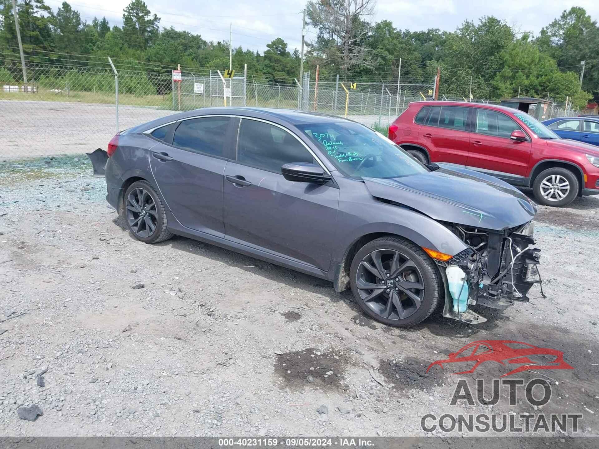 HONDA CIVIC 2019 - 19XFC2F86KE012920