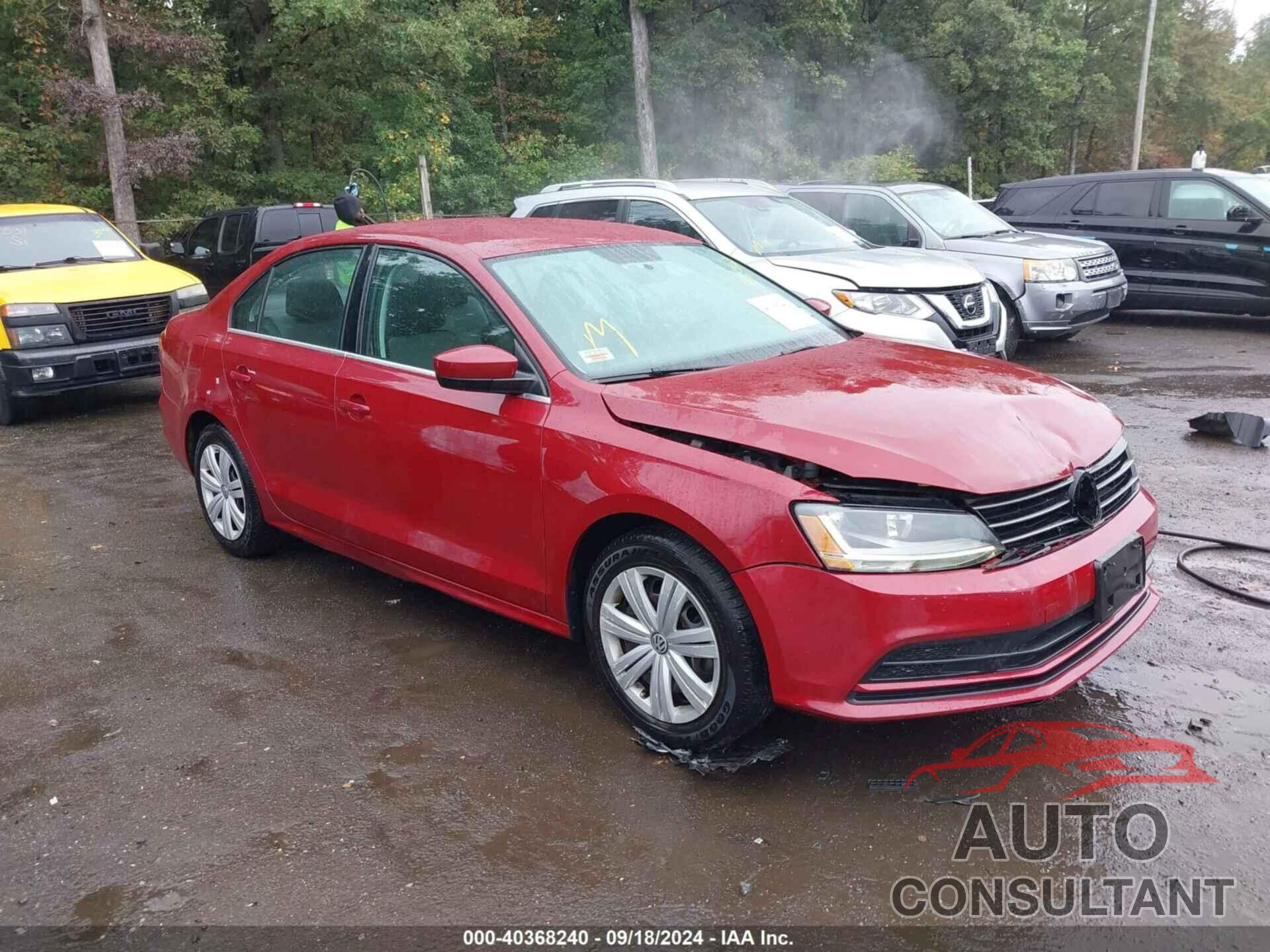 VOLKSWAGEN JETTA 2017 - 3VW2B7AJ2HM402501