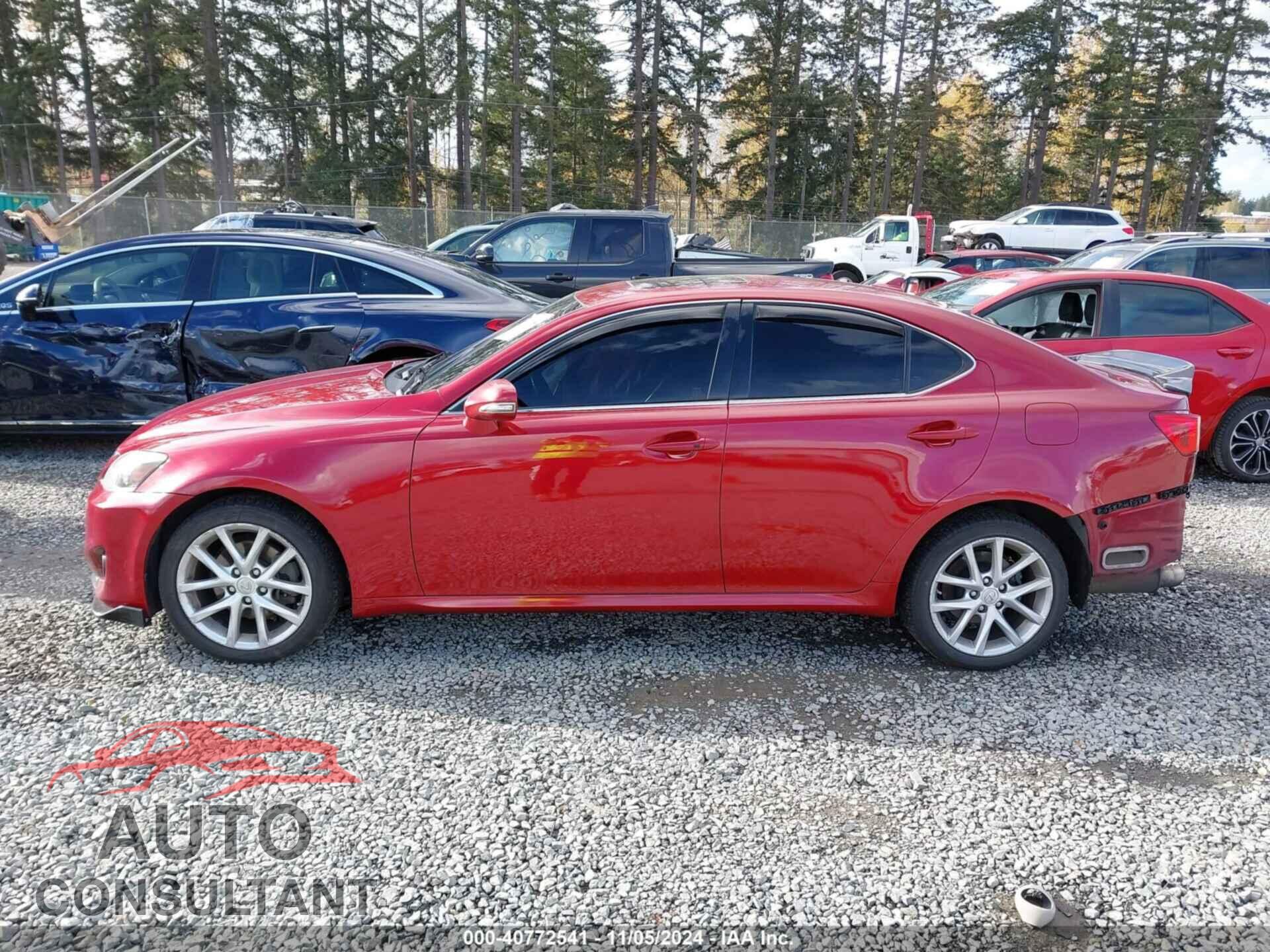 LEXUS IS 250 2012 - JTHCF5C24C5055160