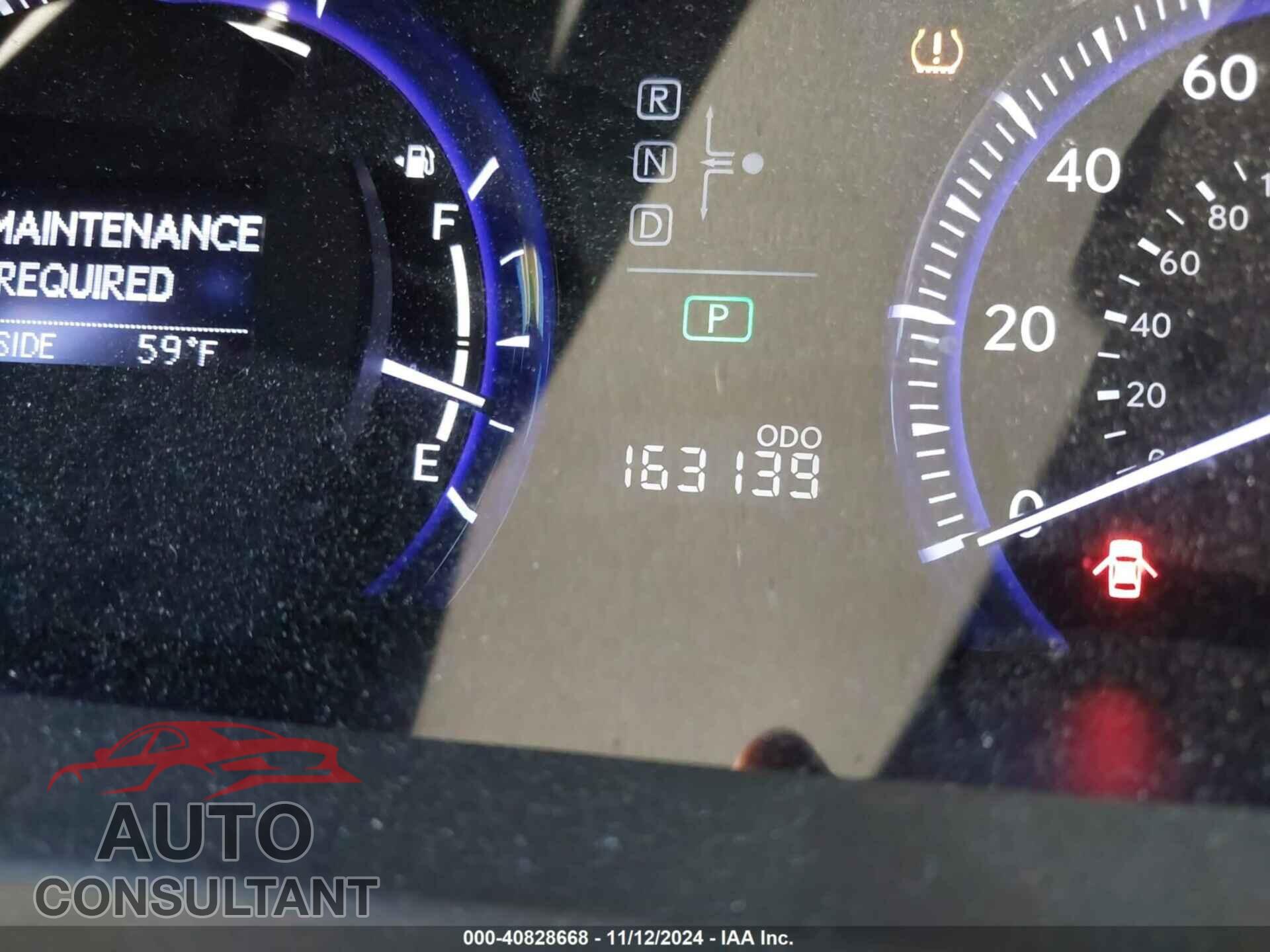LEXUS HS 250H 2011 - JTHBB1BA1B2045596