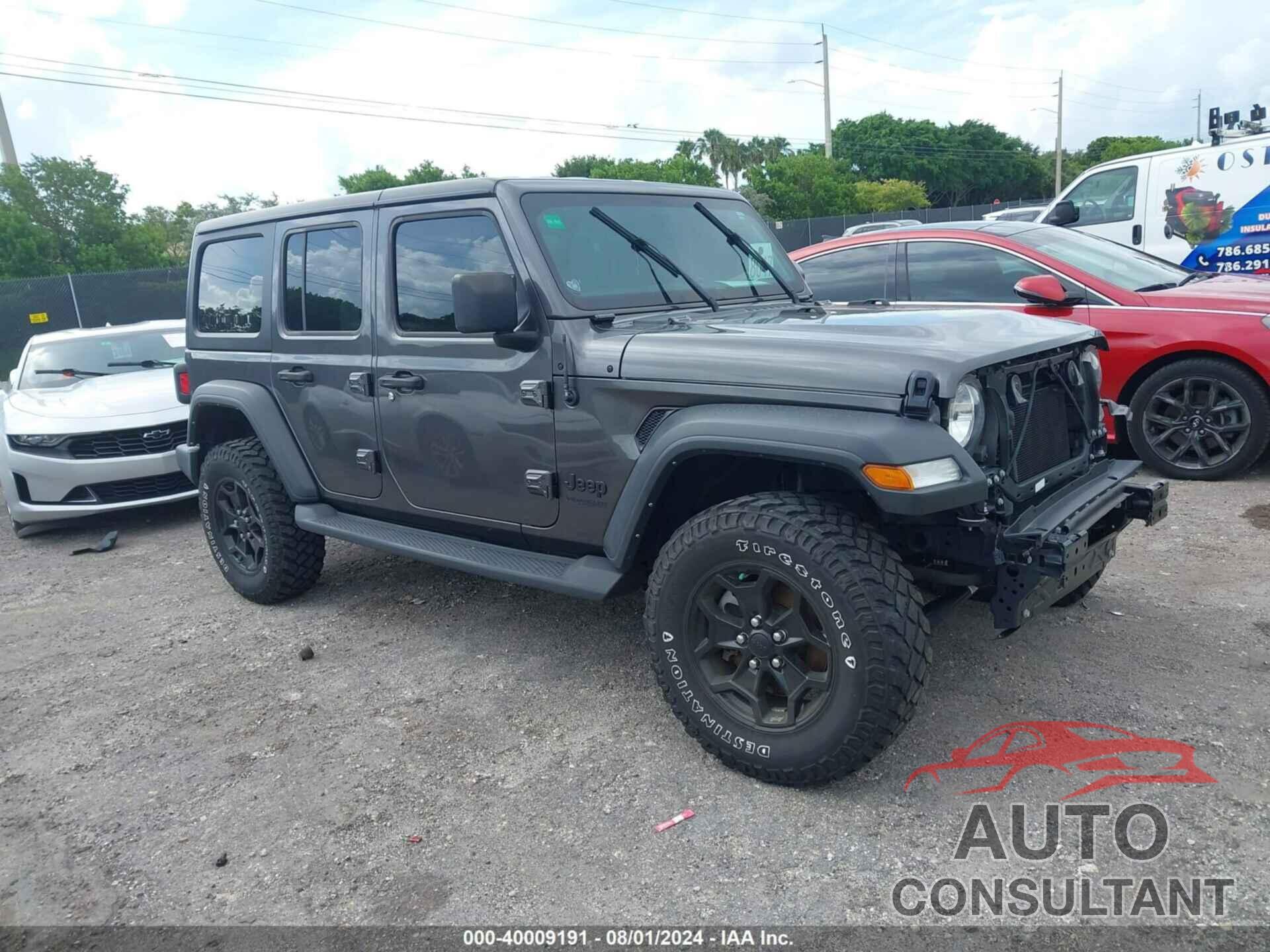 JEEP WRANGLER UNLIMITED 2022 - 1C4HJXDN9NW194577