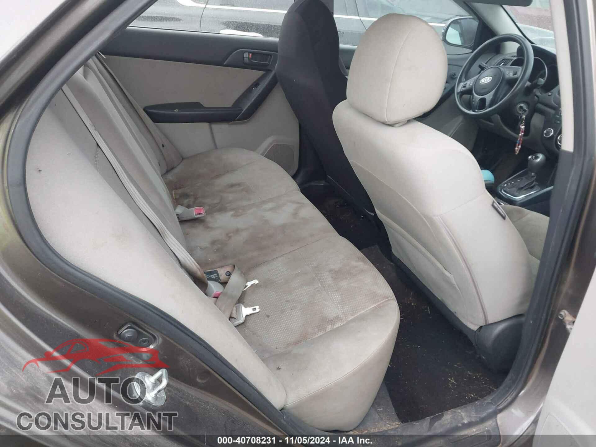 KIA FORTE 2011 - KNAFU4A26B5318343