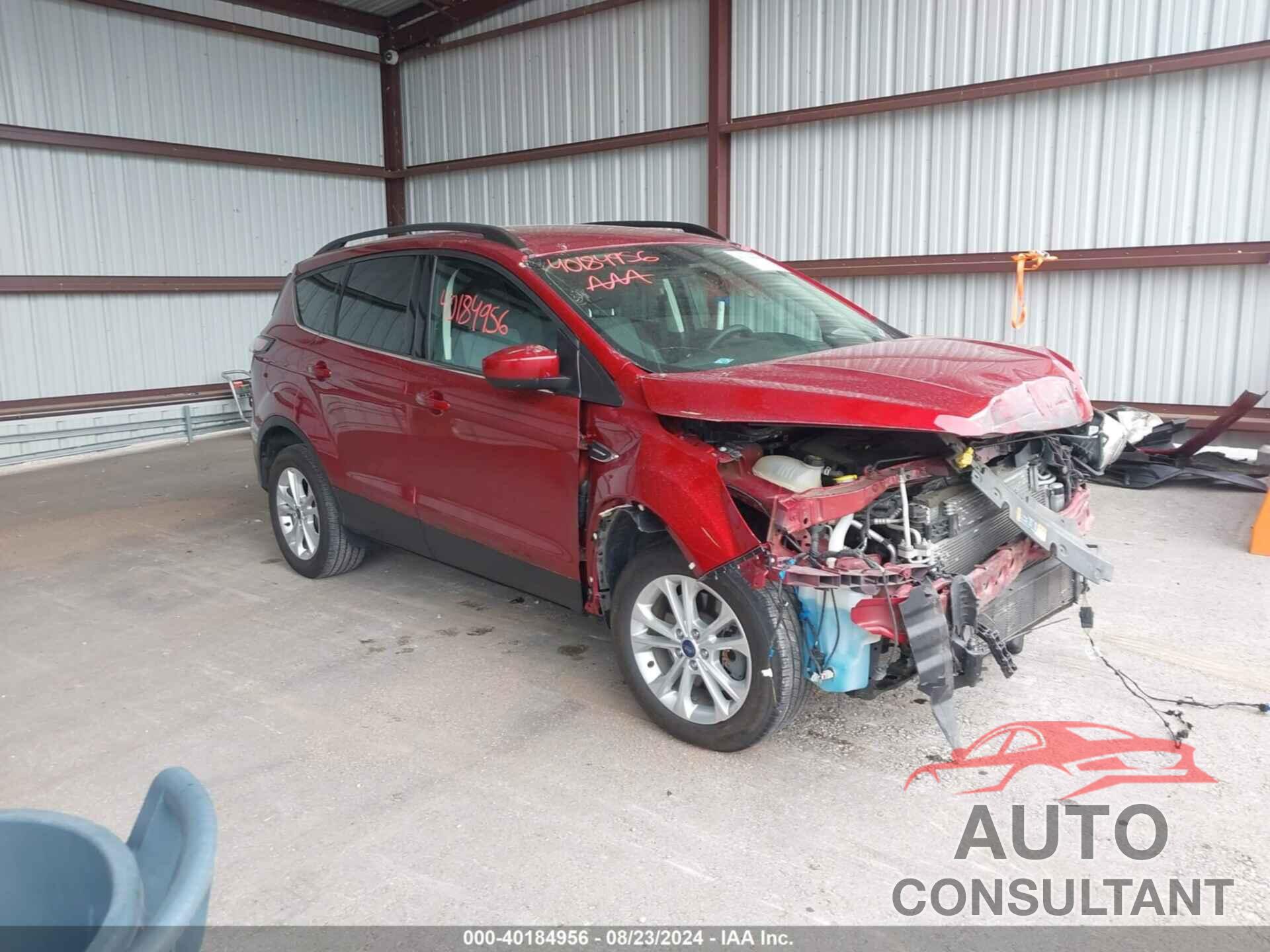 FORD ESCAPE 2018 - 1FMCU9GD5JUB19327