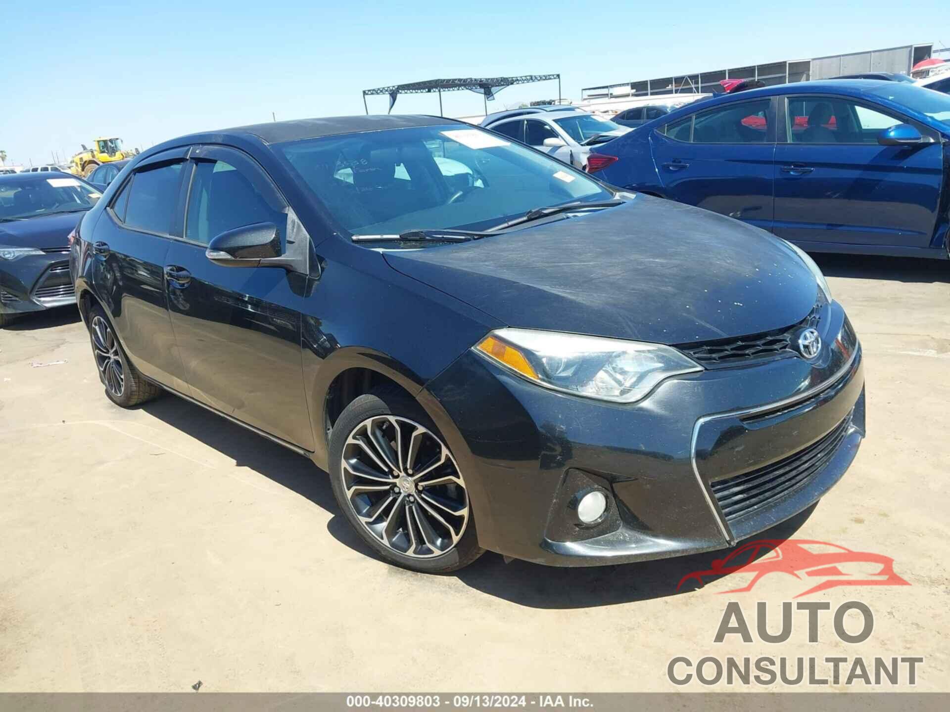 TOYOTA COROLLA 2016 - 2T1BURHEXGC587423