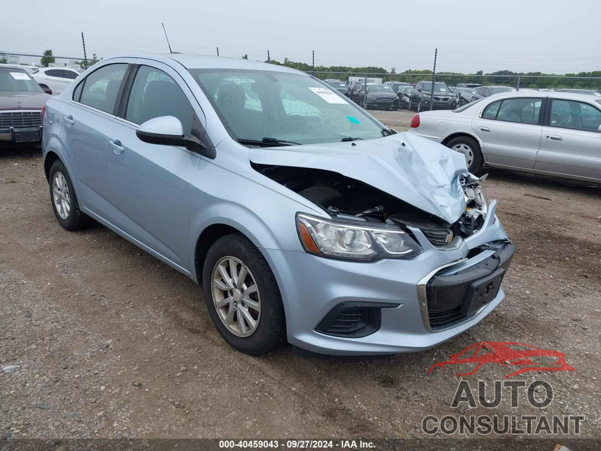 CHEVROLET SONIC 2017 - 1G1JD5SH4H4104819