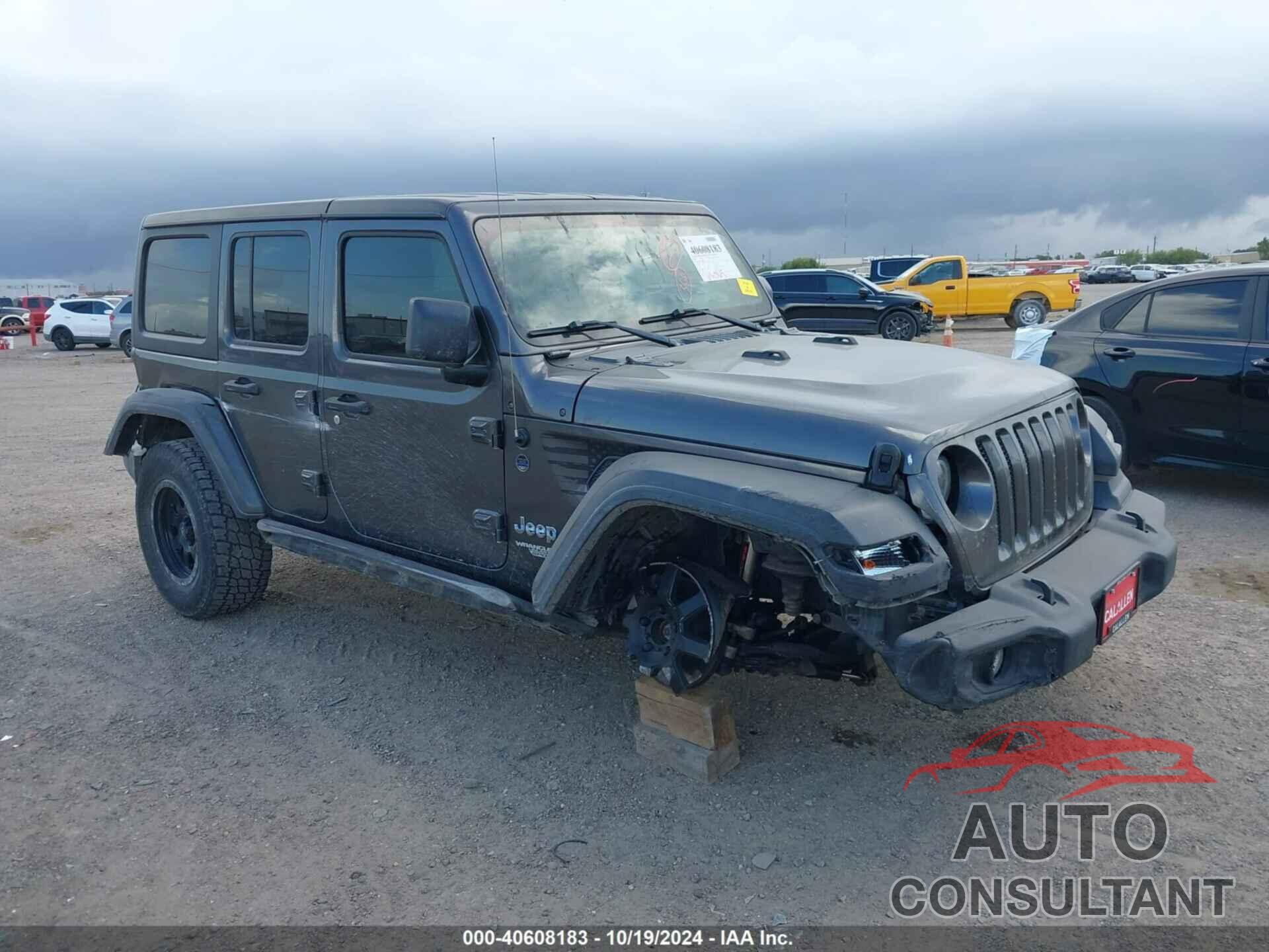 JEEP WRANGLER UNLIMITED 2018 - 1C4HJXDG9JW234037