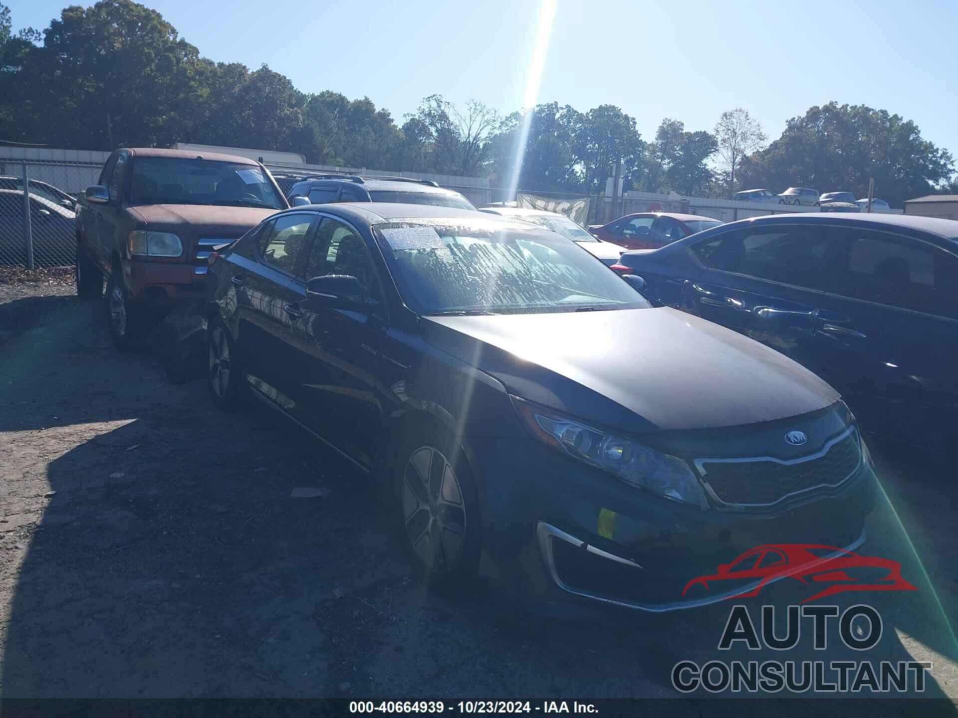 KIA OPTIMA HYBRID 2013 - KNAGM4AD0D5039446
