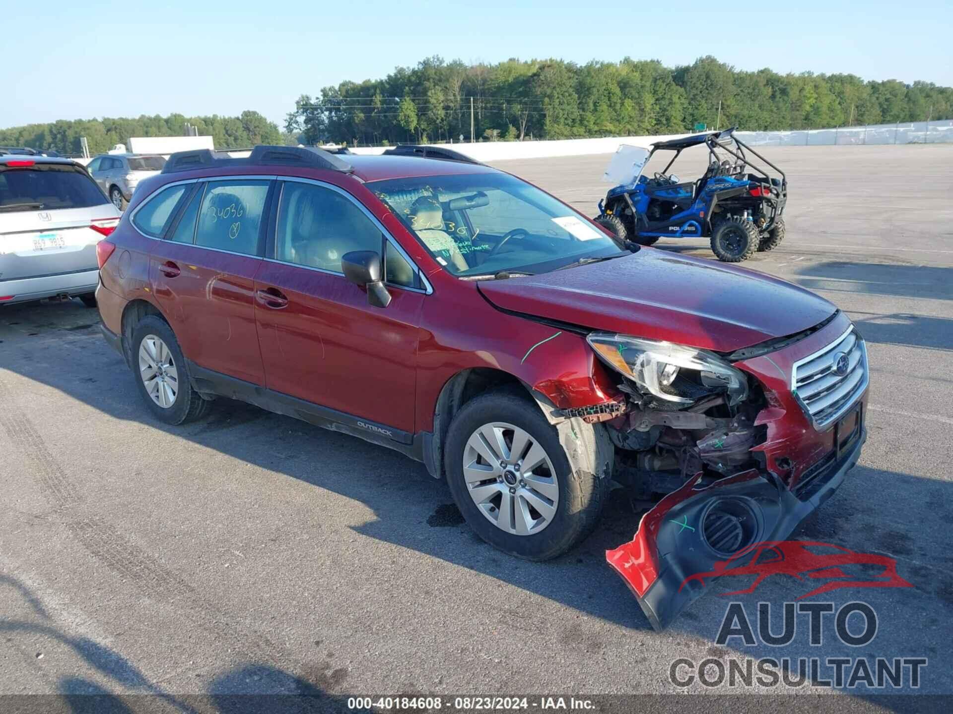 SUBARU OUTBACK 2017 - 4S4BSAACXH3340361