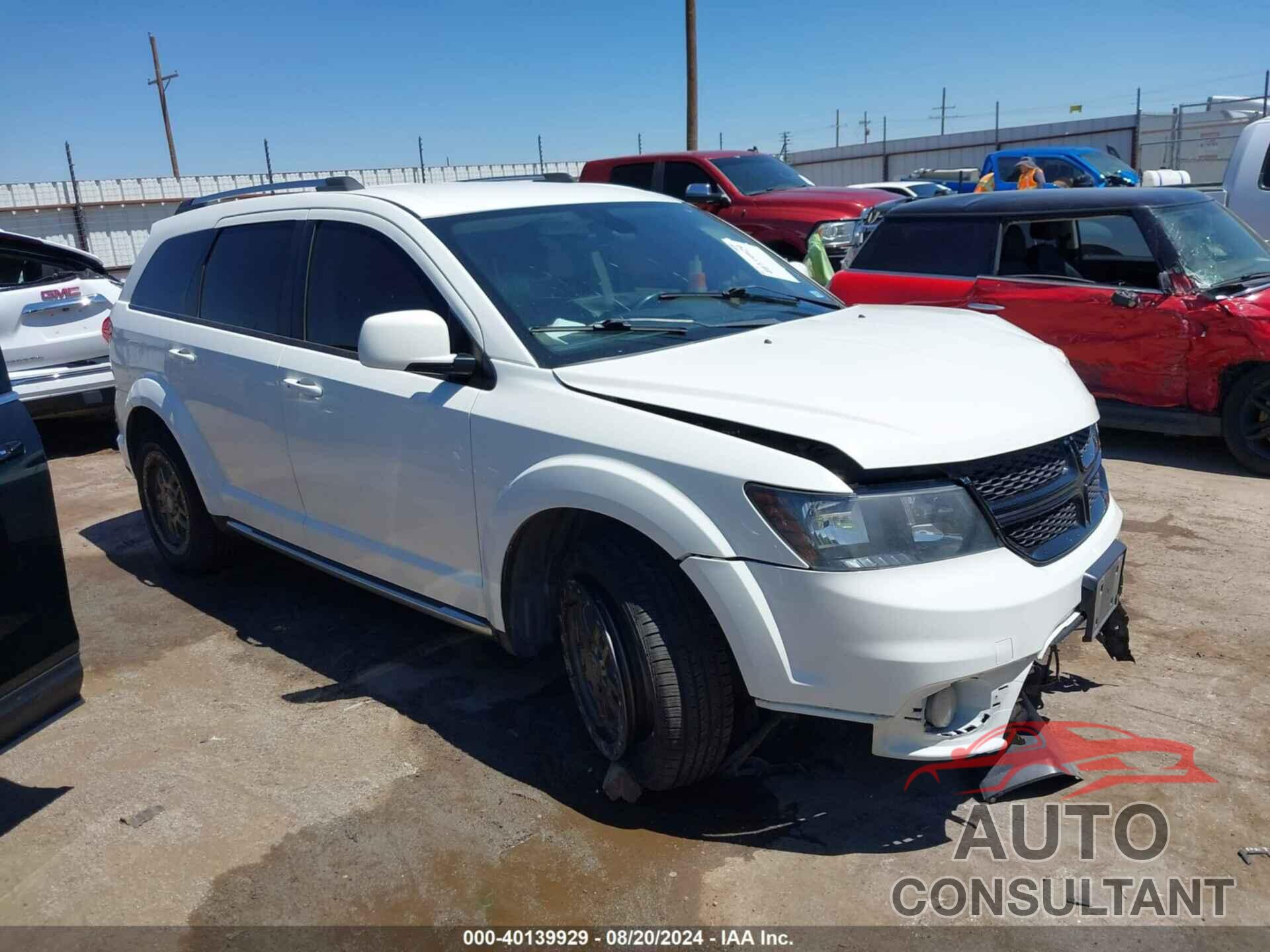 DODGE JOURNEY 2018 - 3C4PDDGG3JT513339