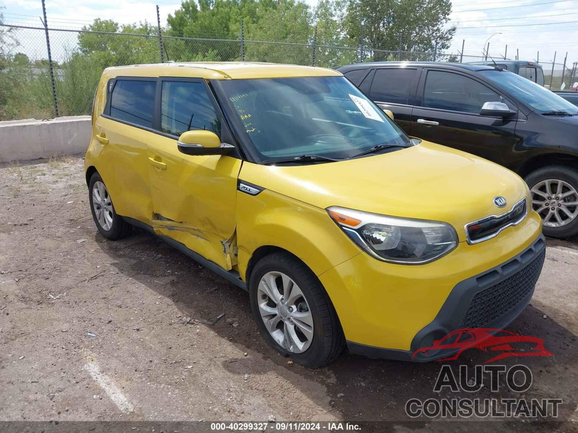 KIA SOUL 2014 - KNDJP3A58E7034049