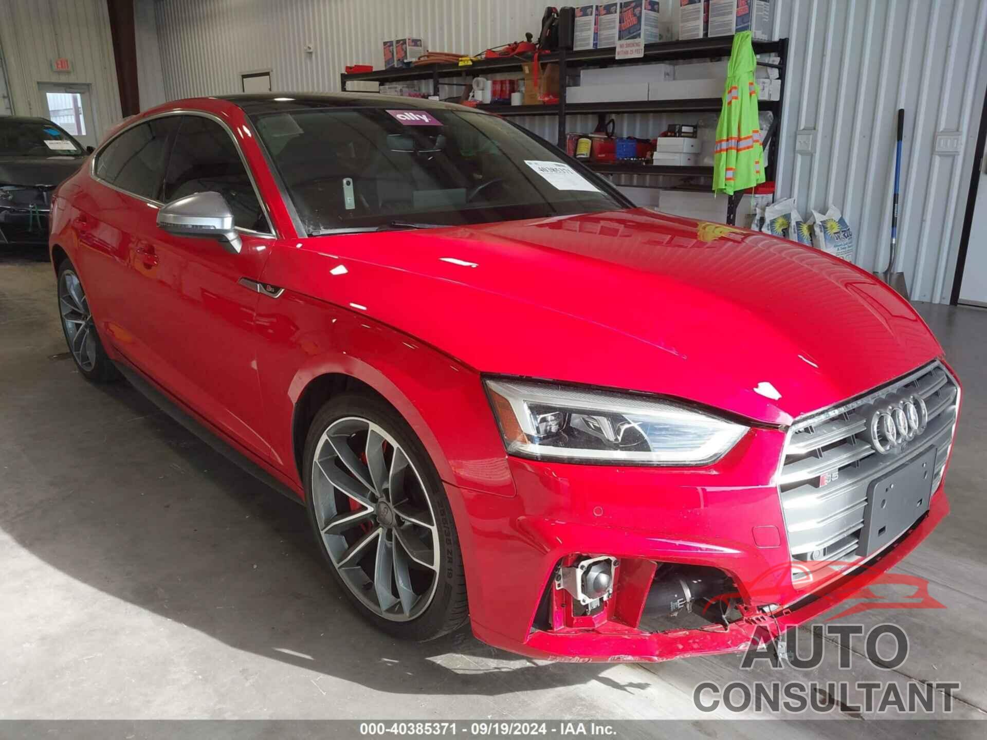 AUDI S5 2018 - WAUC4CF51JA128472