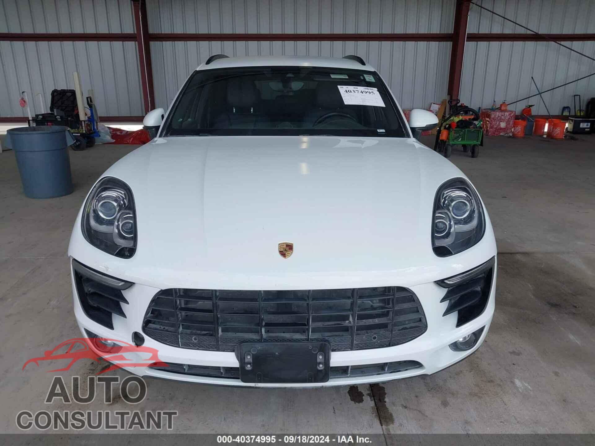PORSCHE MACAN 2017 - WP1AA2A56HLB83291