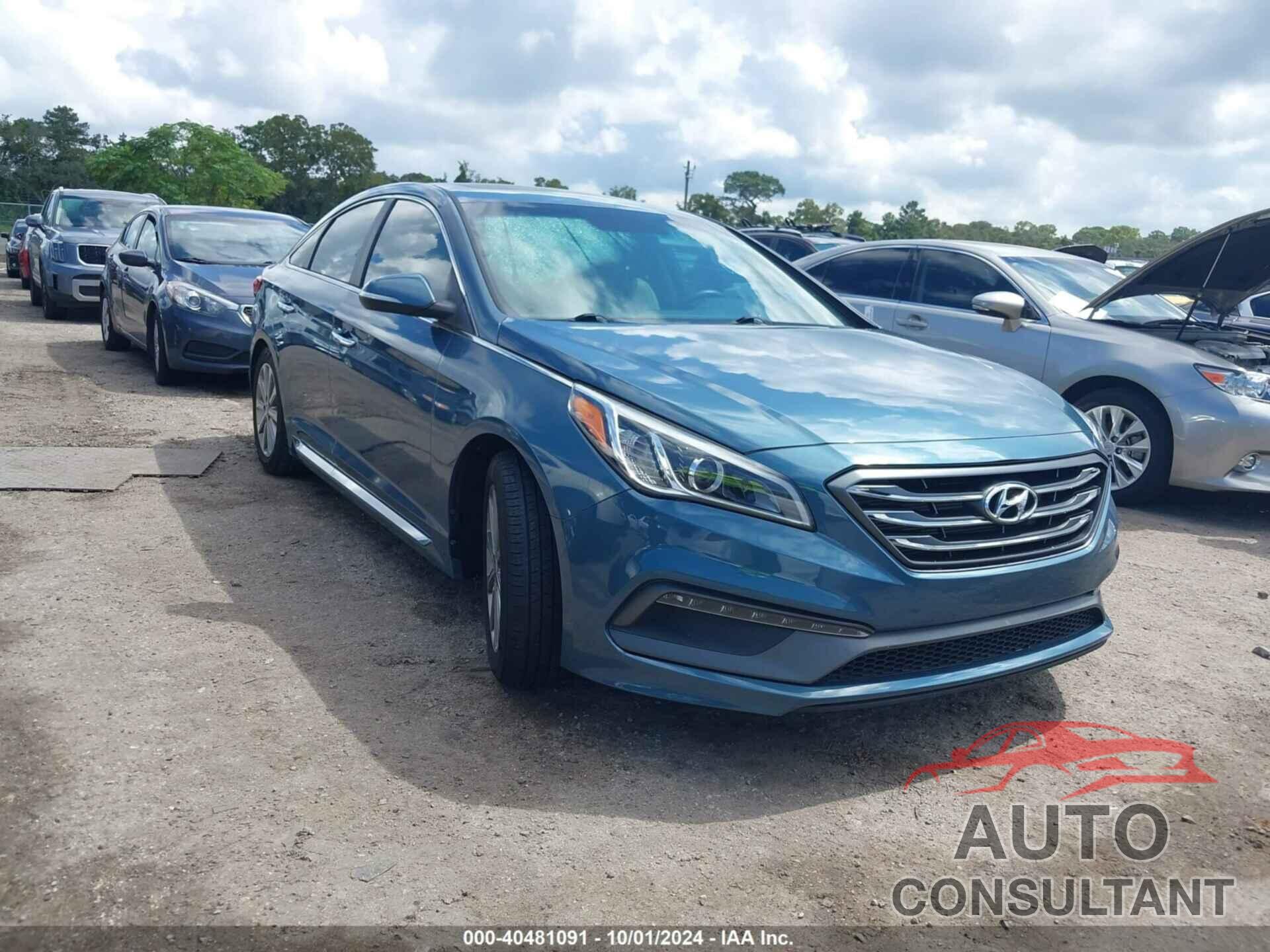 HYUNDAI SONATA 2017 - 5NPE34AF0HH505803