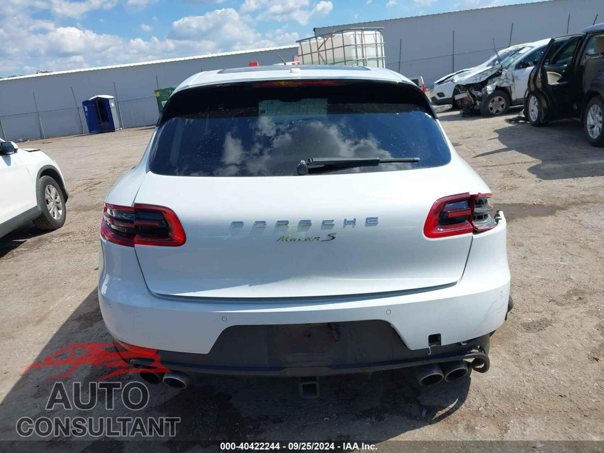 PORSCHE MACAN 2016 - WP1AB2A53GLB48509