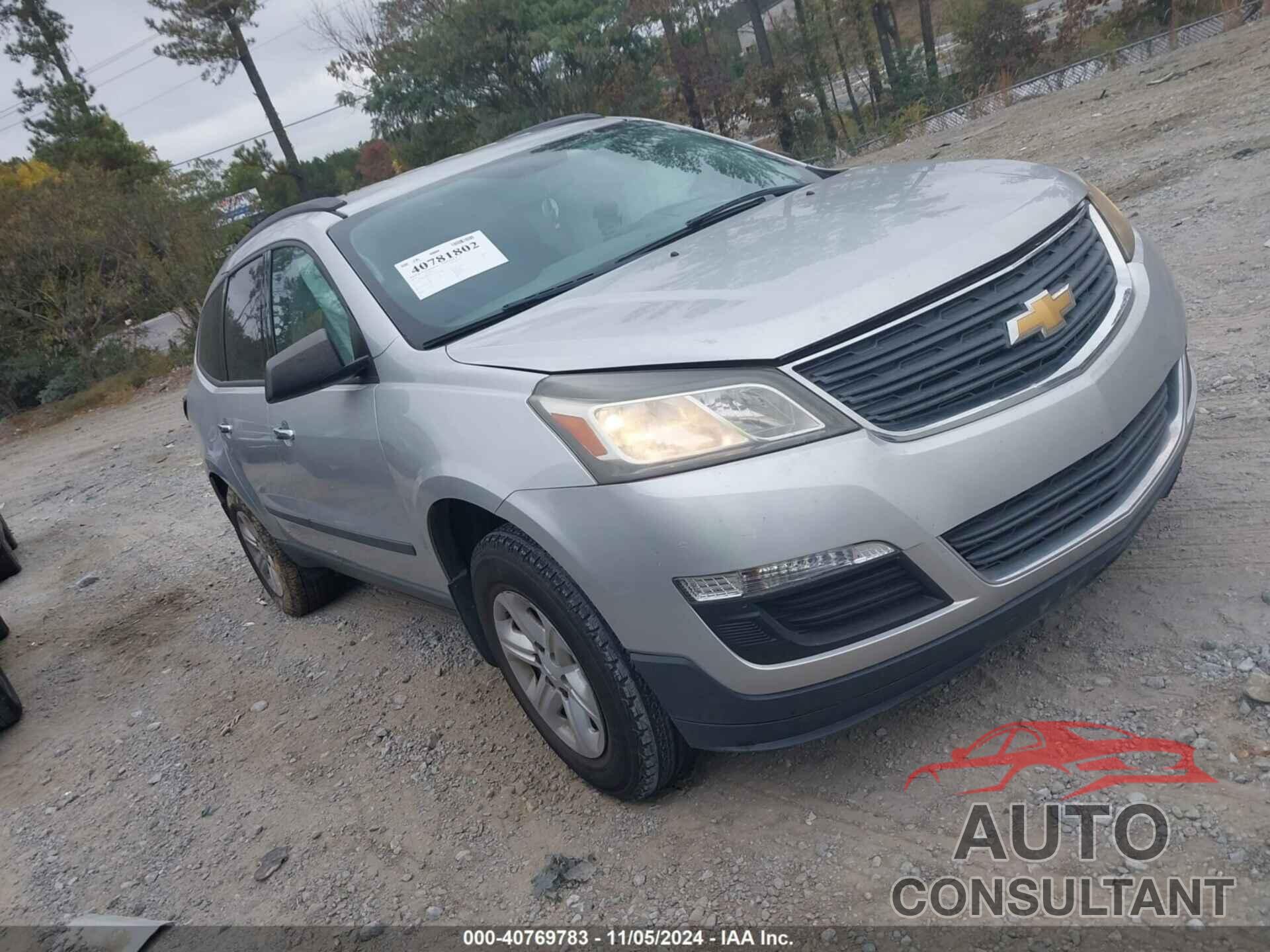 CHEVROLET TRAVERSE 2017 - 1GNKRFED9HJ279376