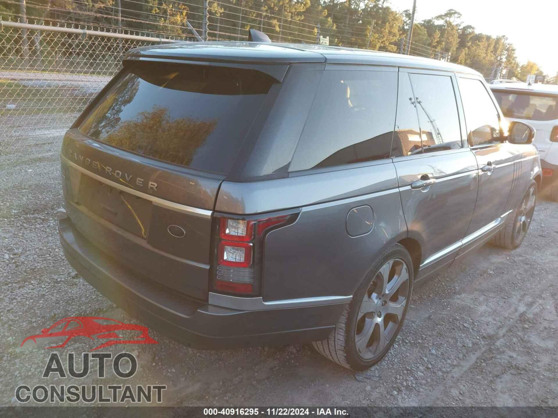 LAND ROVER RANGE ROVER 2017 - SALGS2FE7HA357715