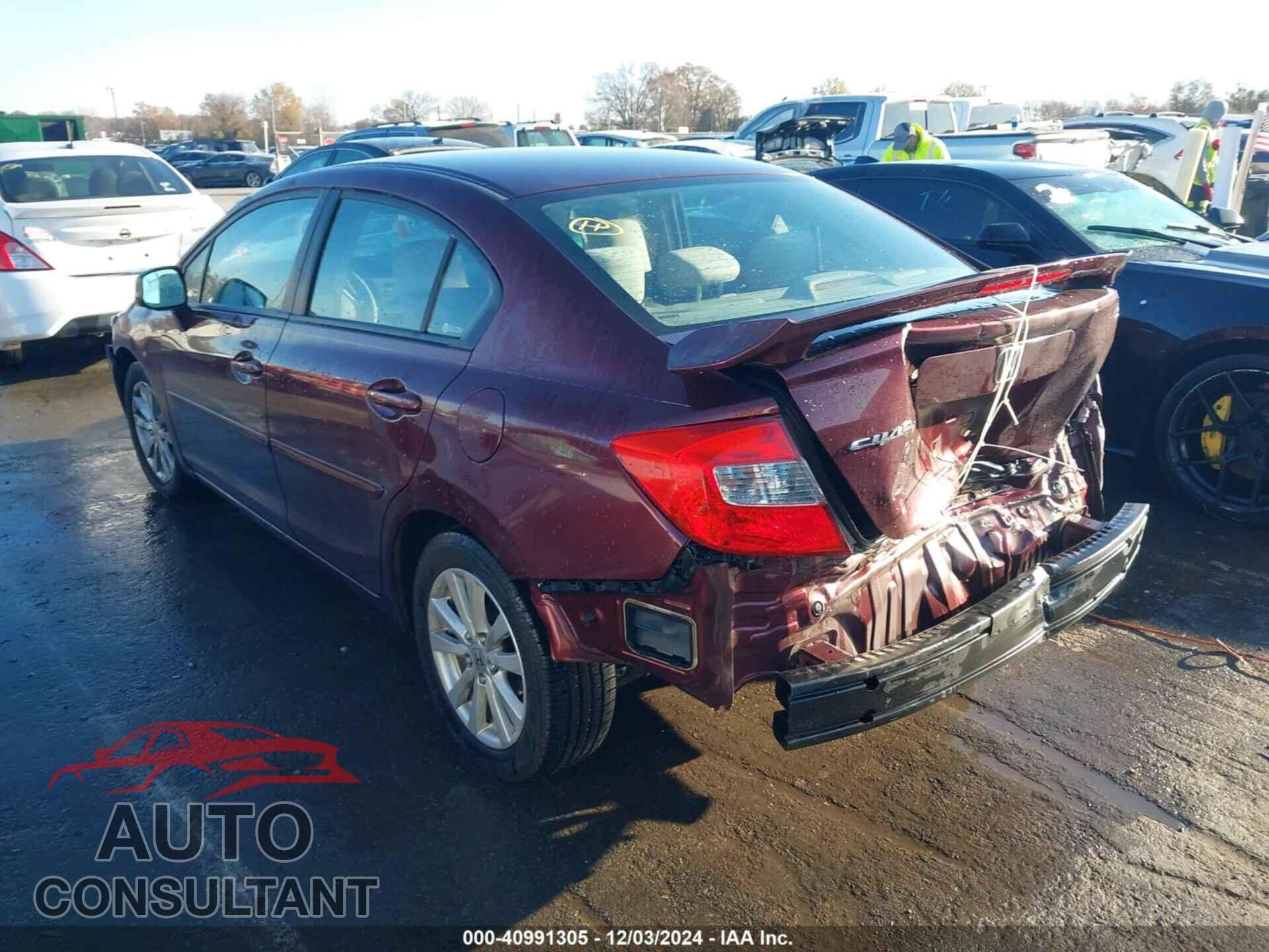 HONDA CIVIC 2012 - 19XFB2F82CE103154