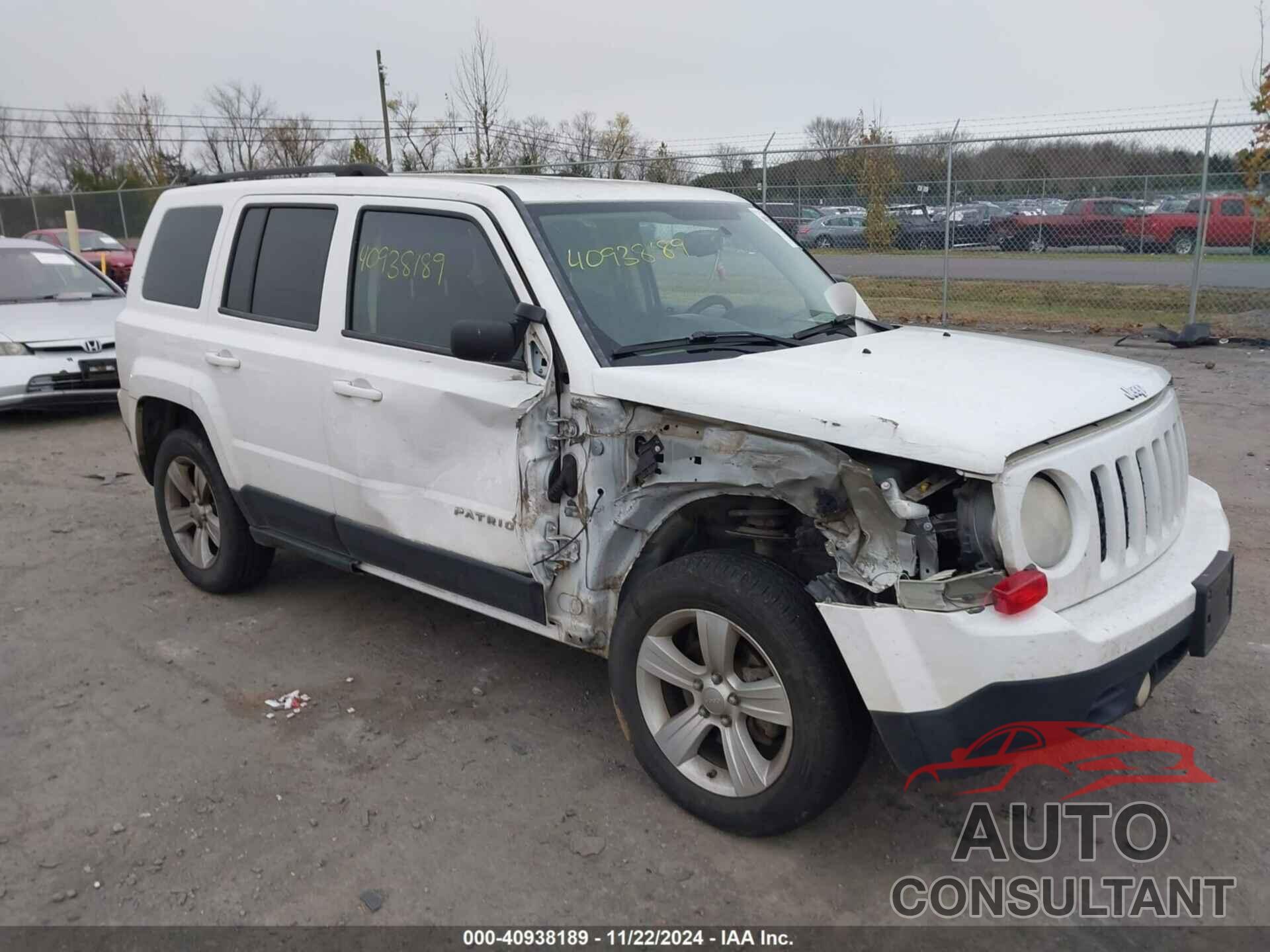 JEEP PATRIOT 2012 - 1C4NJRBB1CD604062