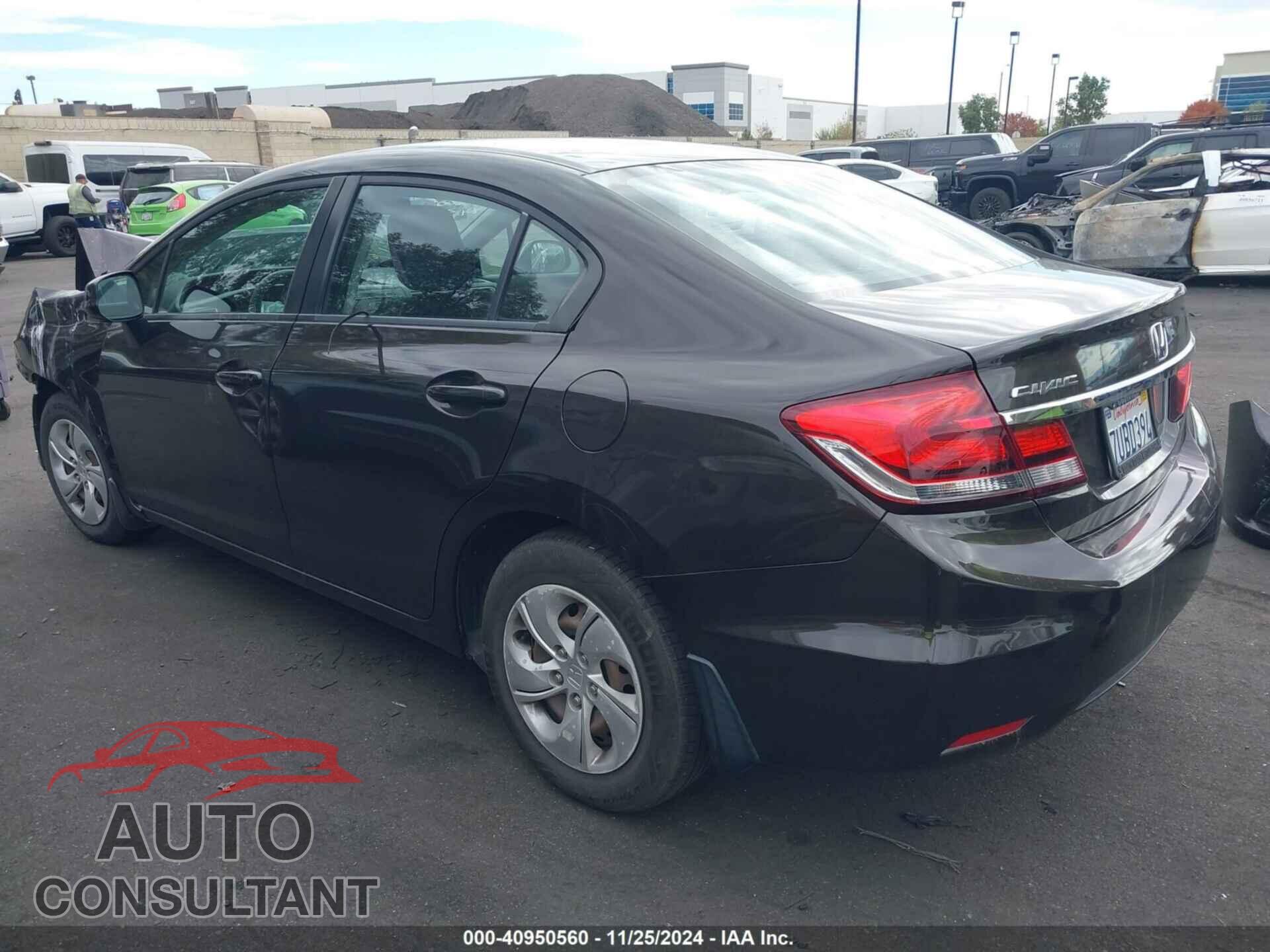 HONDA CIVIC 2013 - 2HGFB2F55DH512343
