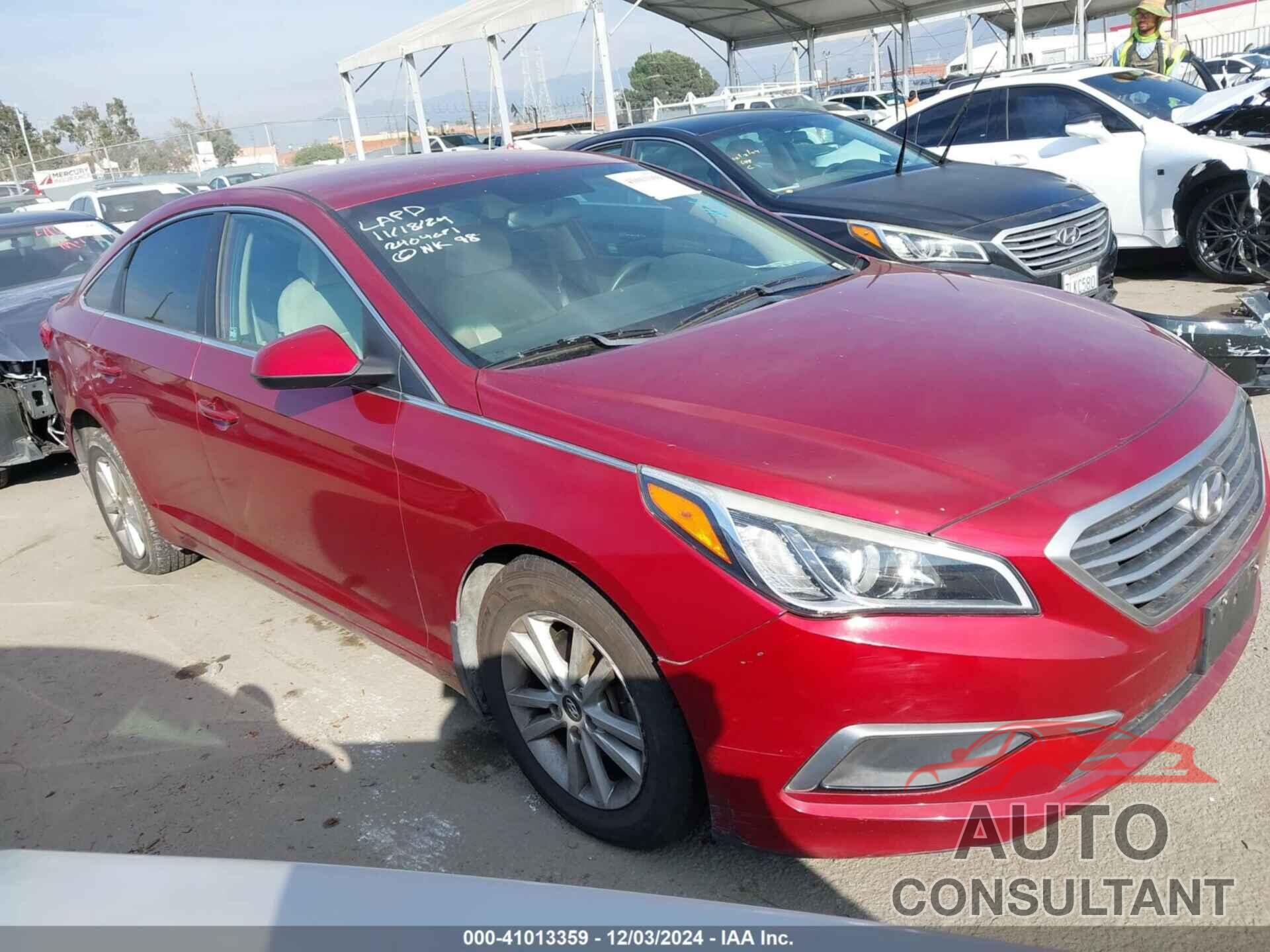 HYUNDAI SONATA 2016 - 5NPE24AF0GH275813