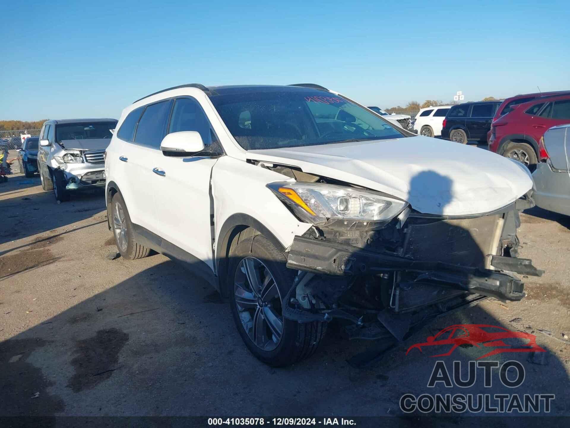 HYUNDAI SANTA FE 2014 - KM8SR4HF4EU043251