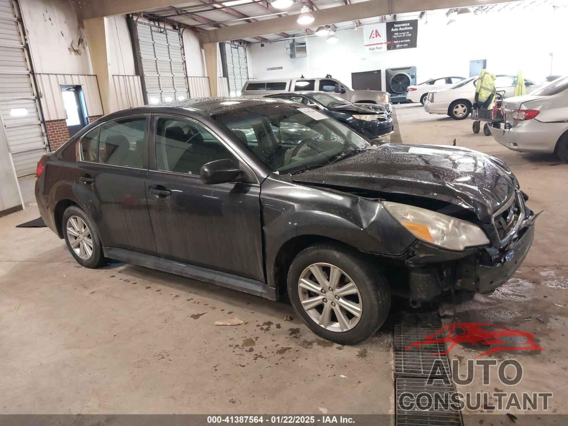 SUBARU LEGACY 2012 - 4S3BMAB69C1021903