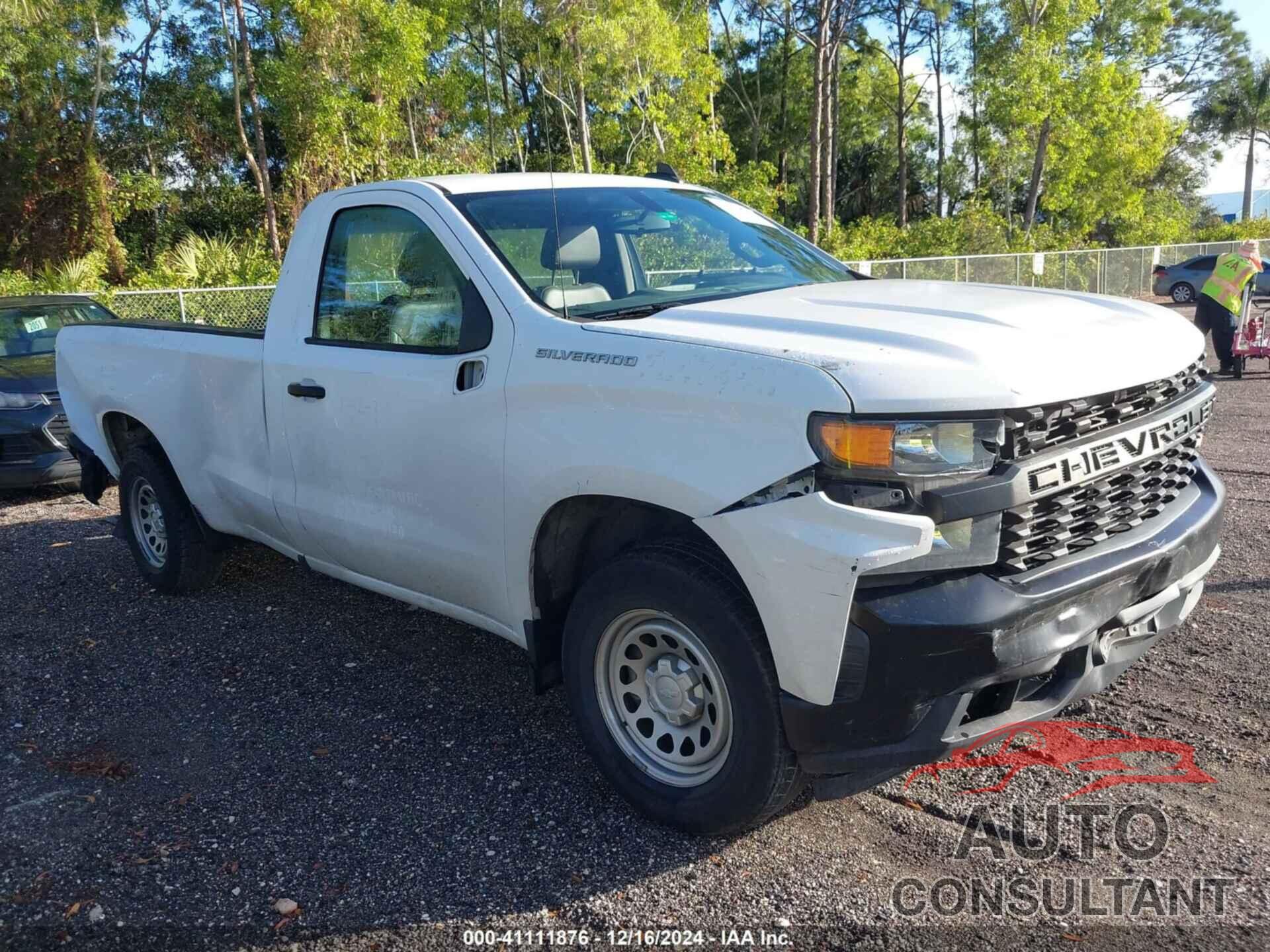 CHEVROLET SILVERADO 2021 - 3GCNWAEH8MG237811