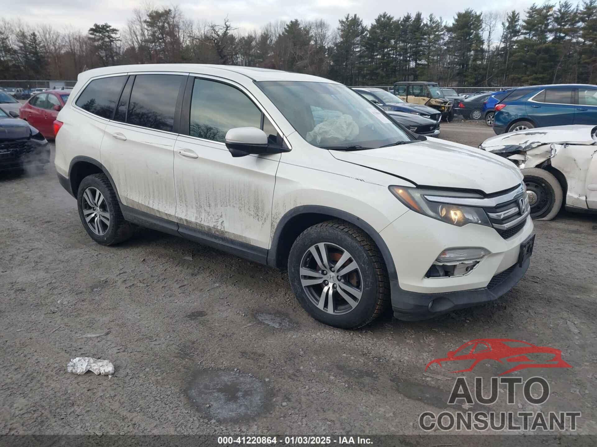 HONDA PILOT 2017 - 5FNYF5H58HB010674