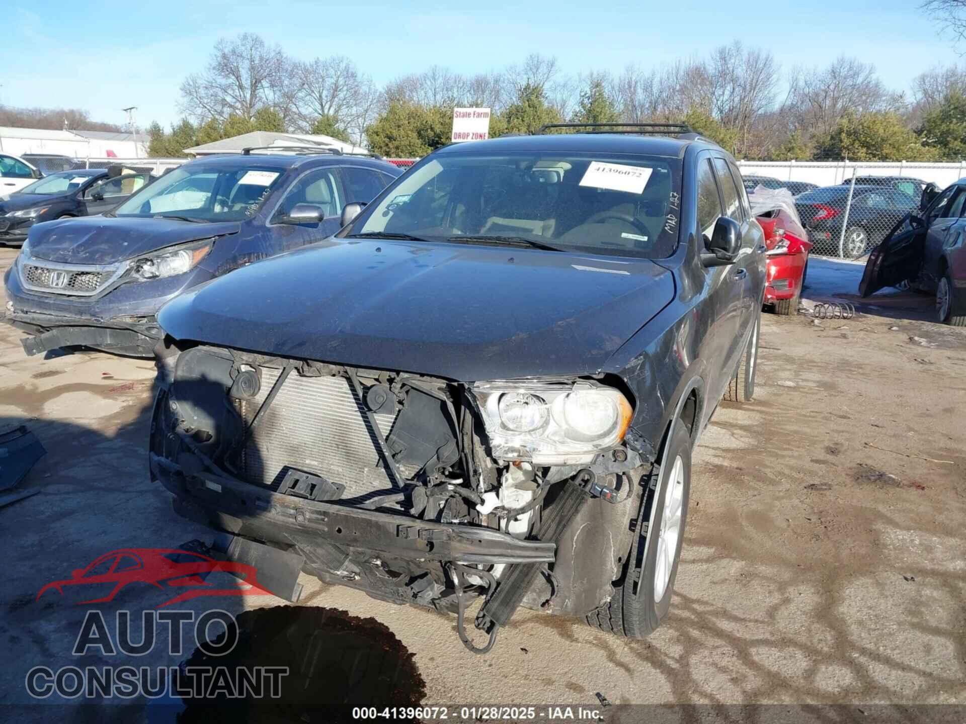 DODGE DURANGO 2011 - 1D4RE4GG4BC742442