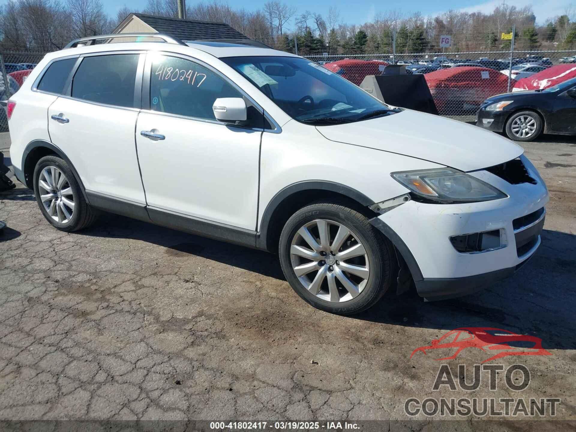 MAZDA CX-9 2009 - JM3TB38V190179761