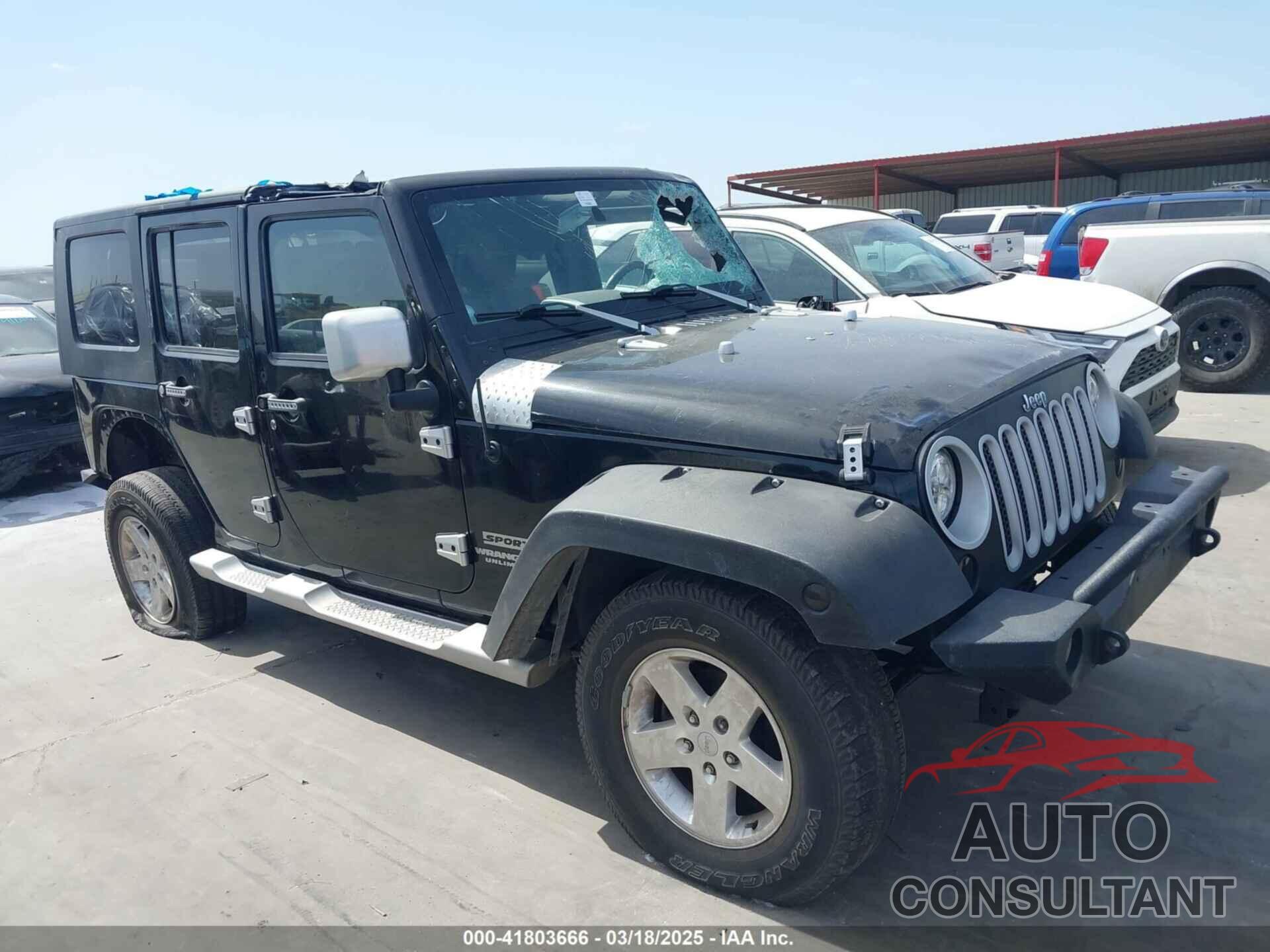 JEEP WRANGLER UNLIMITED 2010 - 1J4BA3H12AL218231