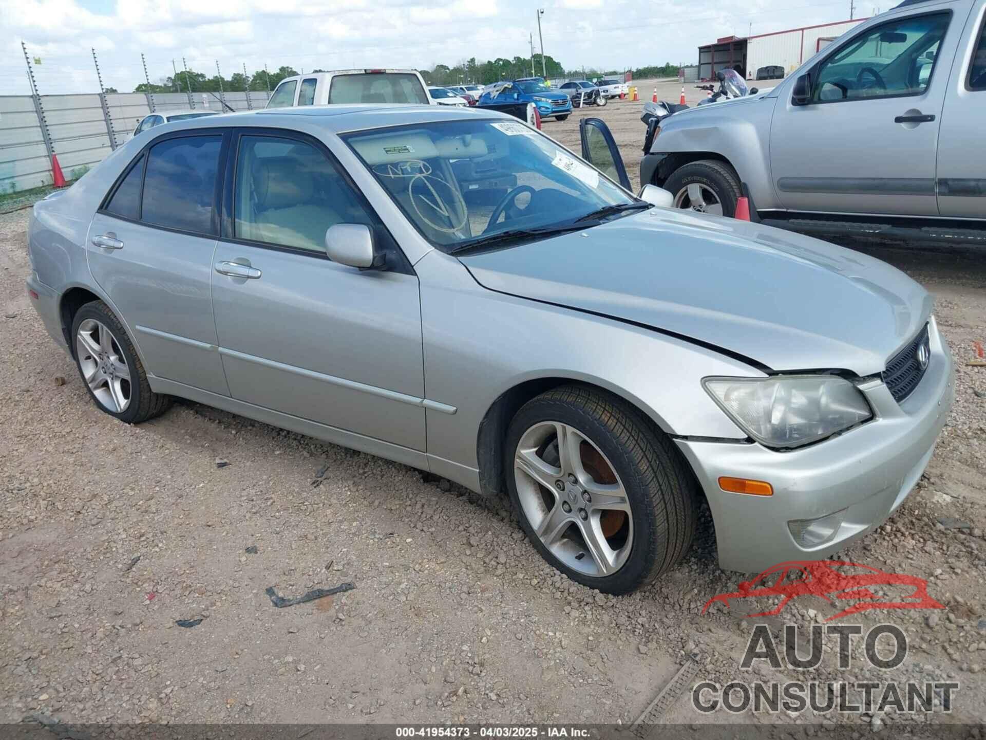 LEXUS IS 300 2004 - JTHBD192940082113