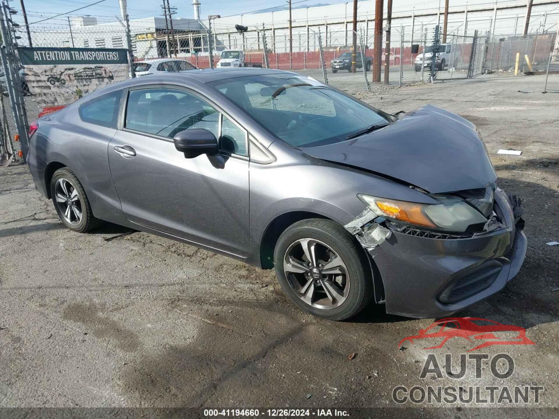 HONDA CIVIC 2014 - 2HGFG3B82EH525561