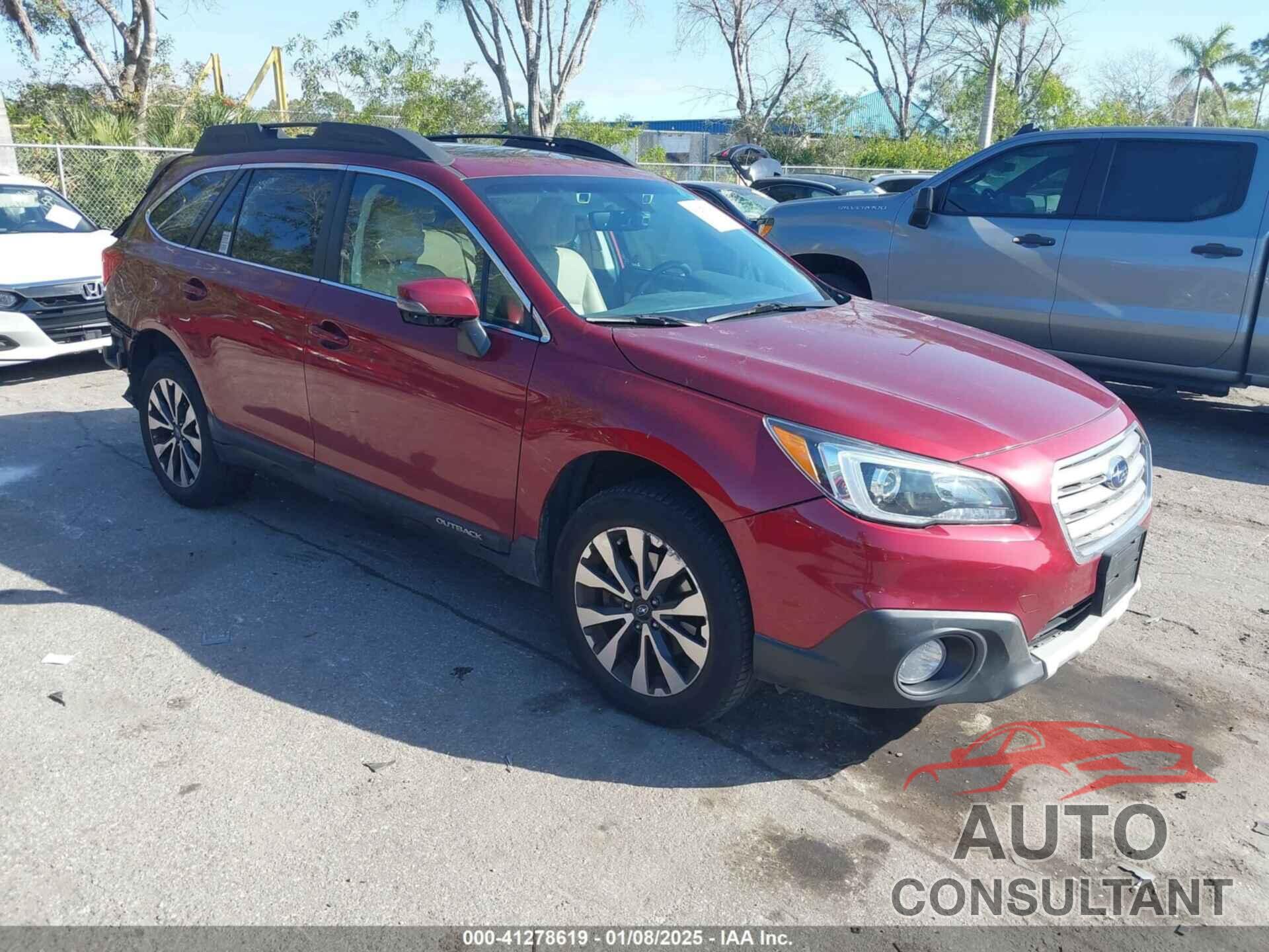 SUBARU OUTBACK 2017 - 4S4BSANCXH3351628